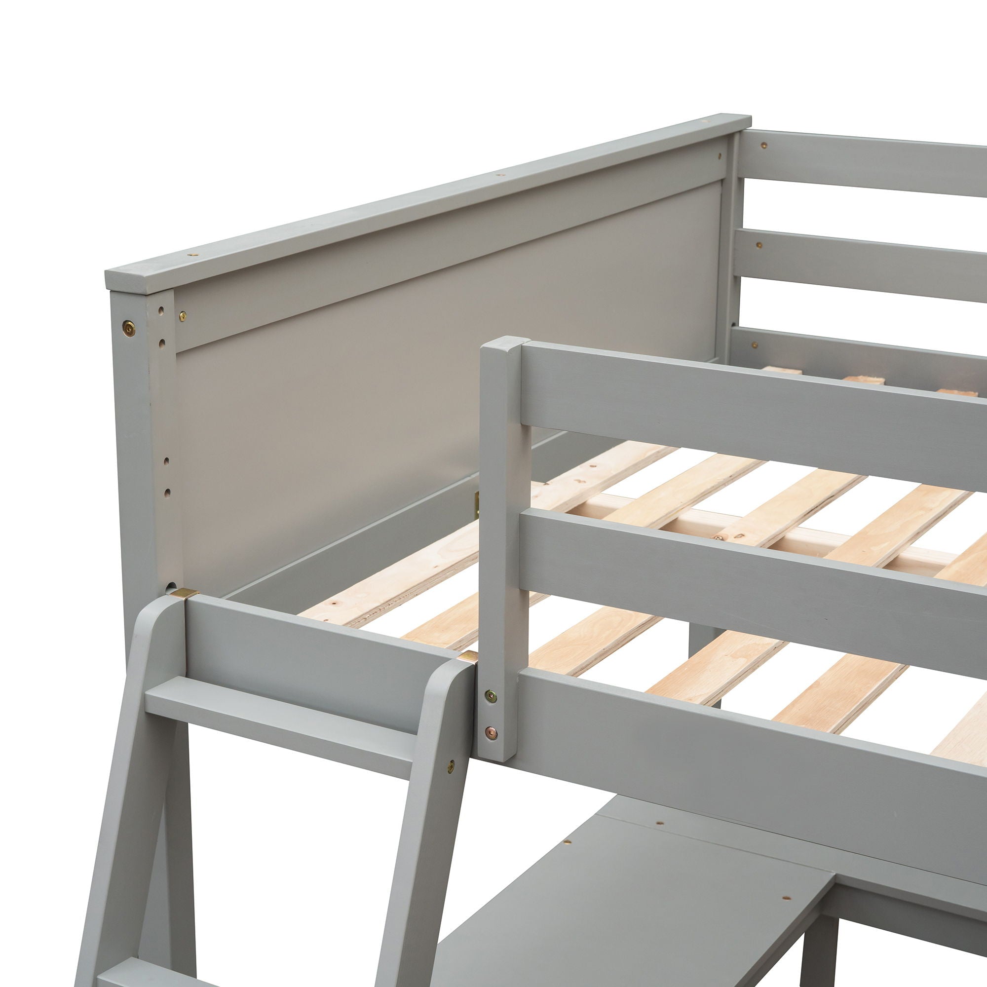 Loft Bed With Shelves With Desk