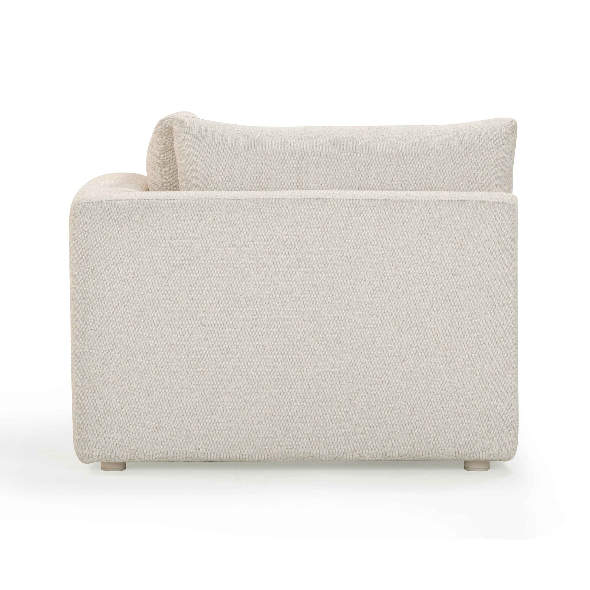 Hangover - Outdoor Modular Corner Chair - Cream