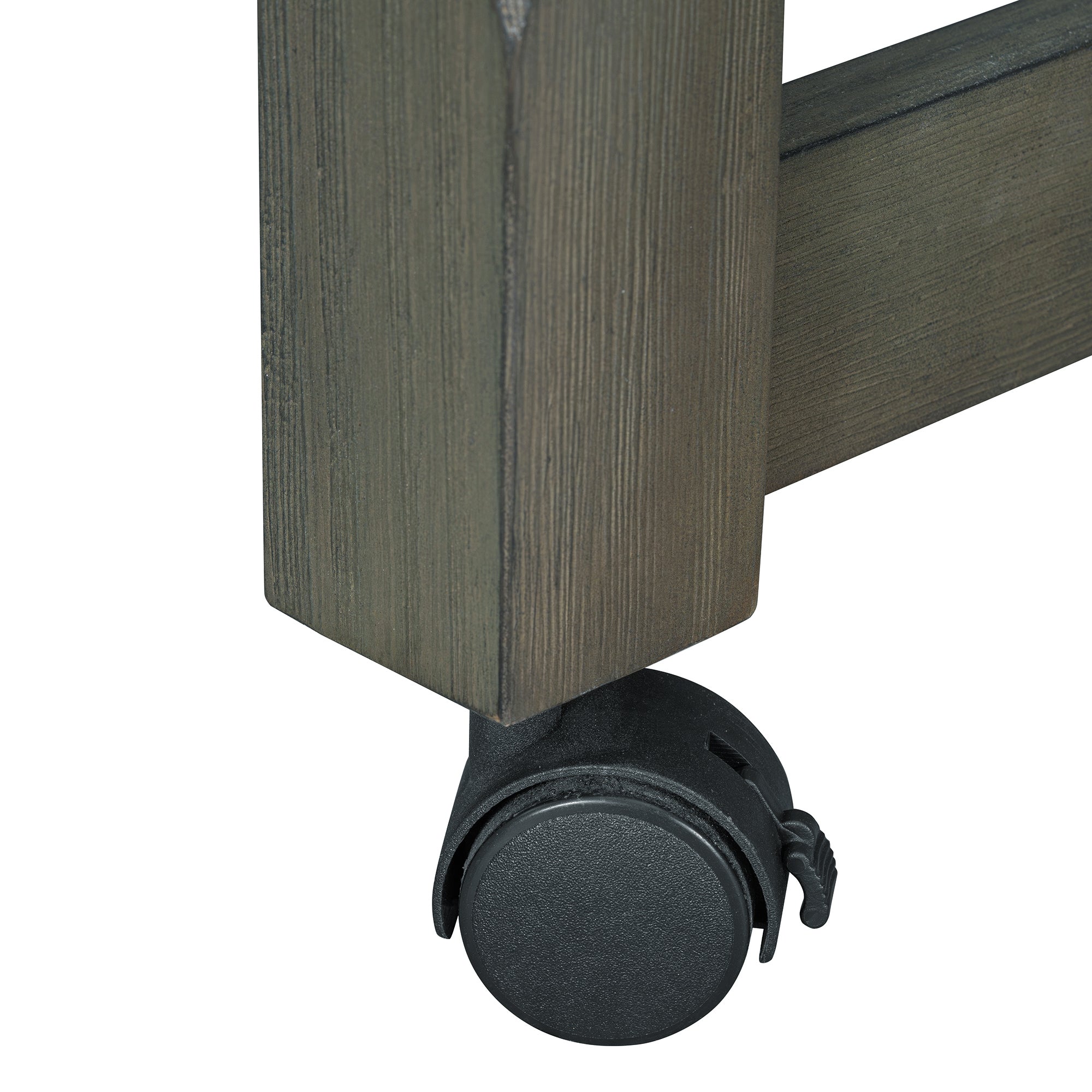 TREXM Extendable Kitchen Island with Storage