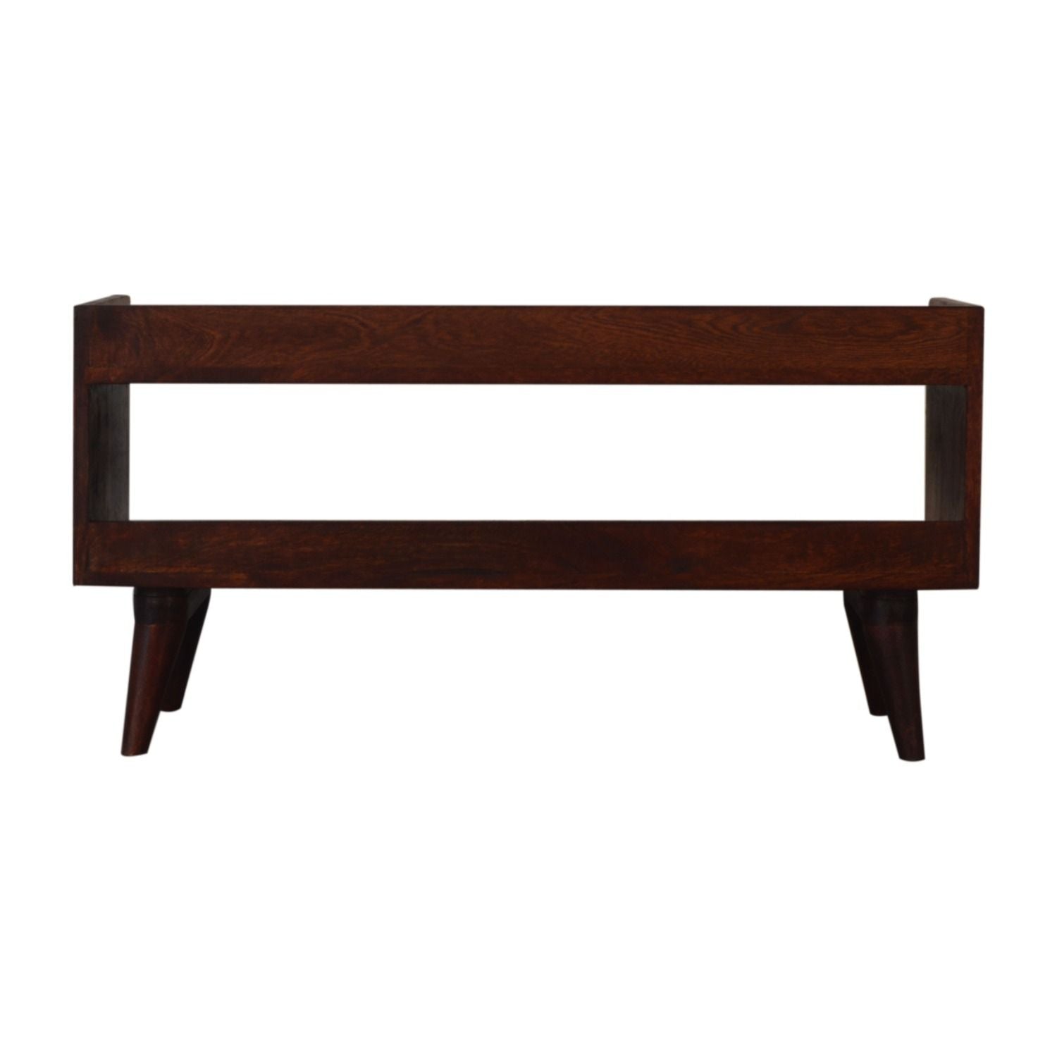 Nordic Storage Bench - Walnut - Best Buy Furniture