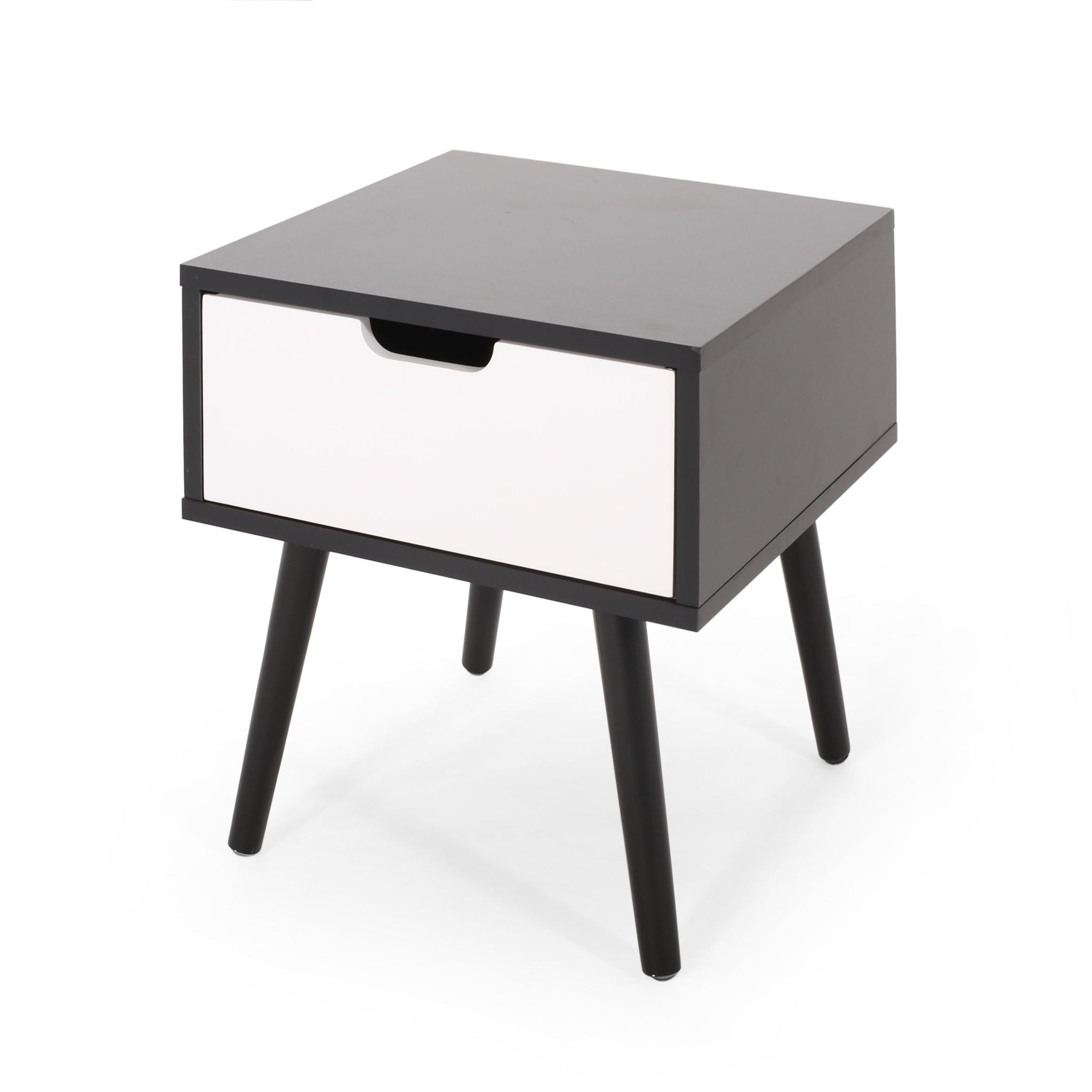 2 Toned Particle Board End Table