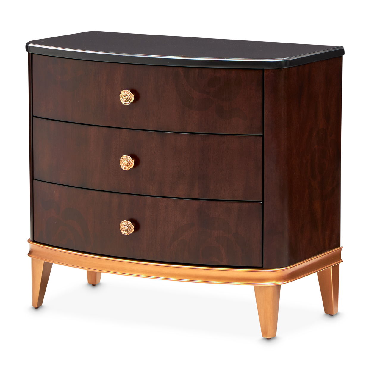 Camellia Field - Nightstand - Warm Pecan