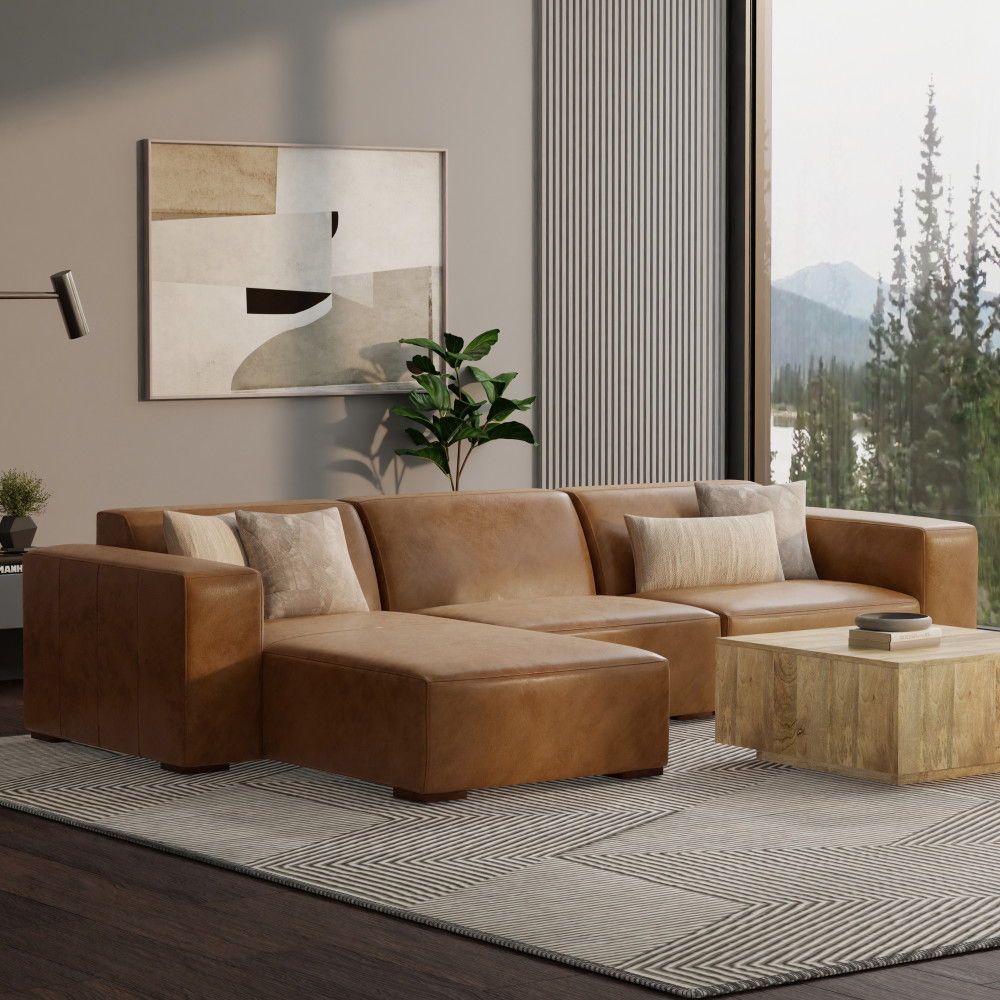 Rex - Handcrafted Sectional Sofa - Best Buy Furniture