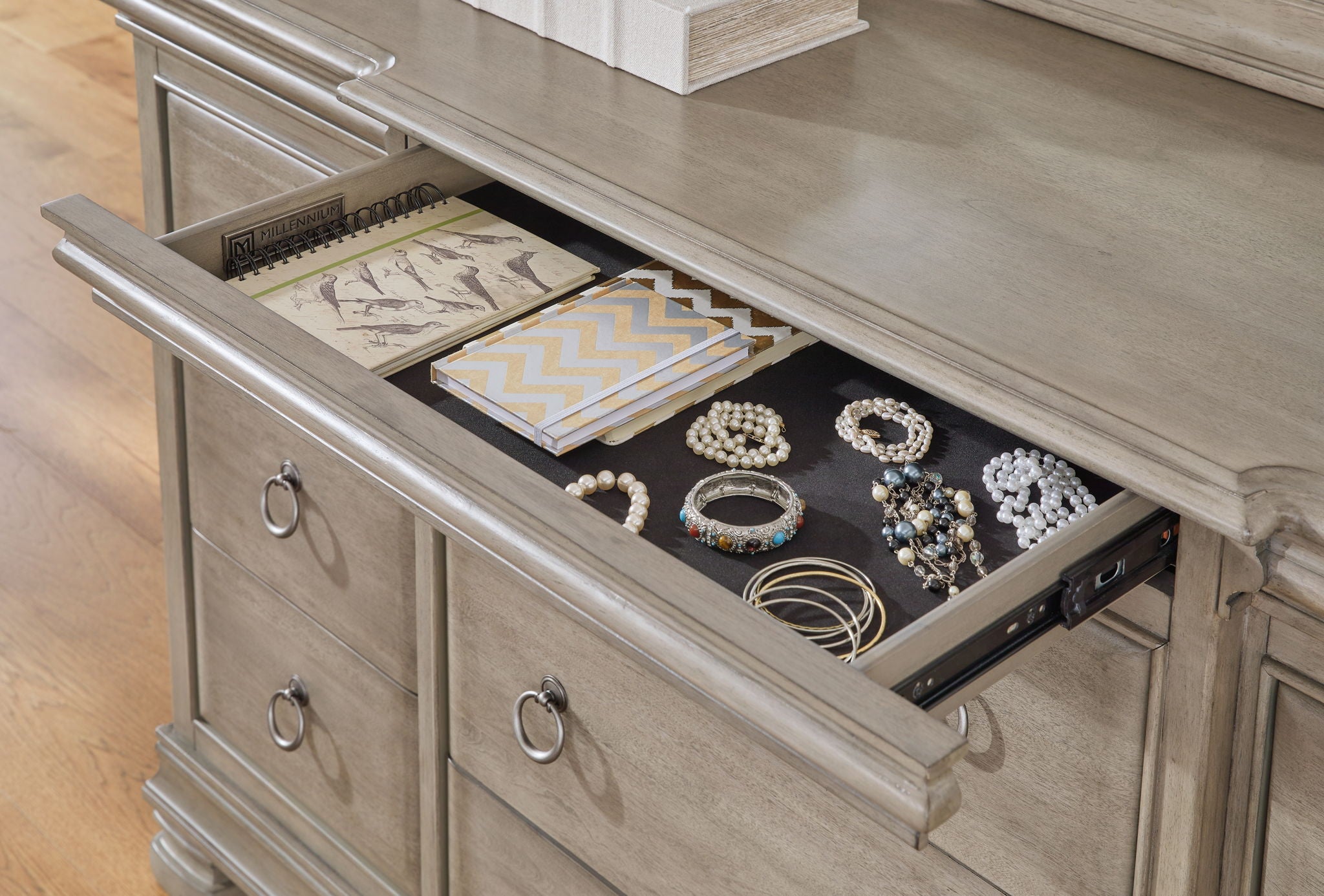 Lexorne - Dresser - Gray