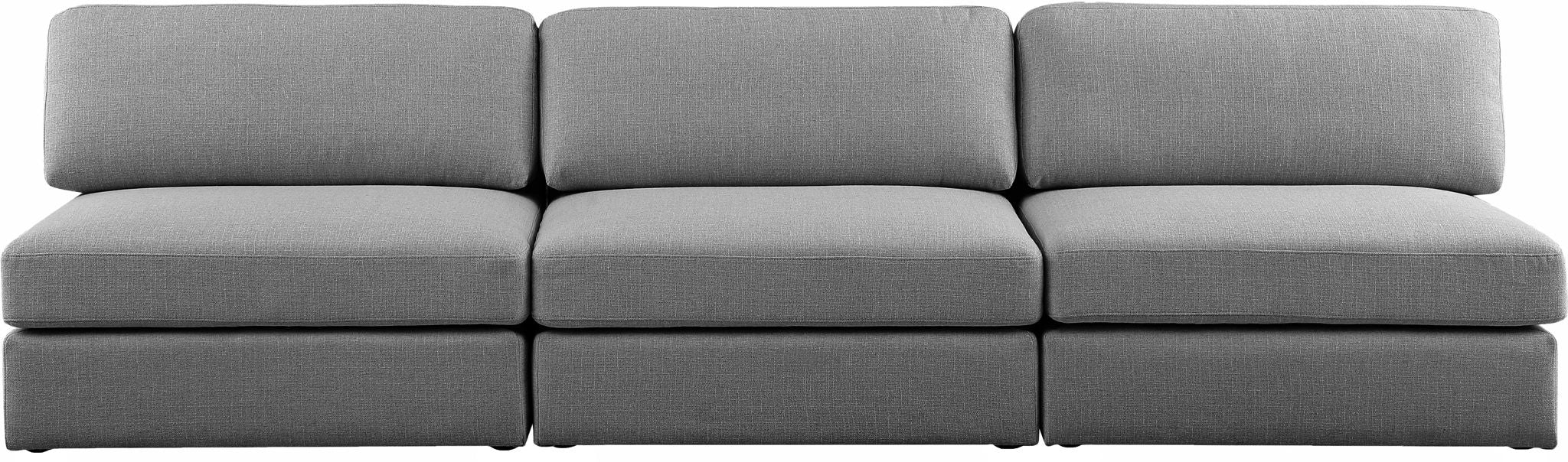 Beckham - Modular 3 Seat Armless Sofa