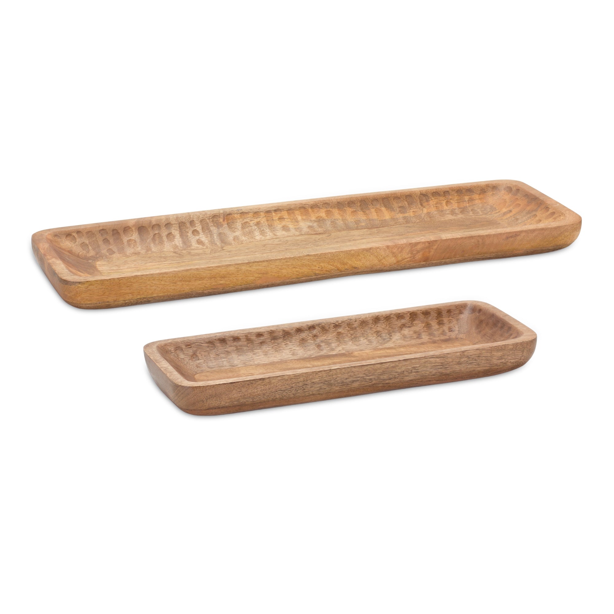 Natural-Mango-Wood-Dough-Bowl-Tray-(Set-of-2)-Serving-Trays