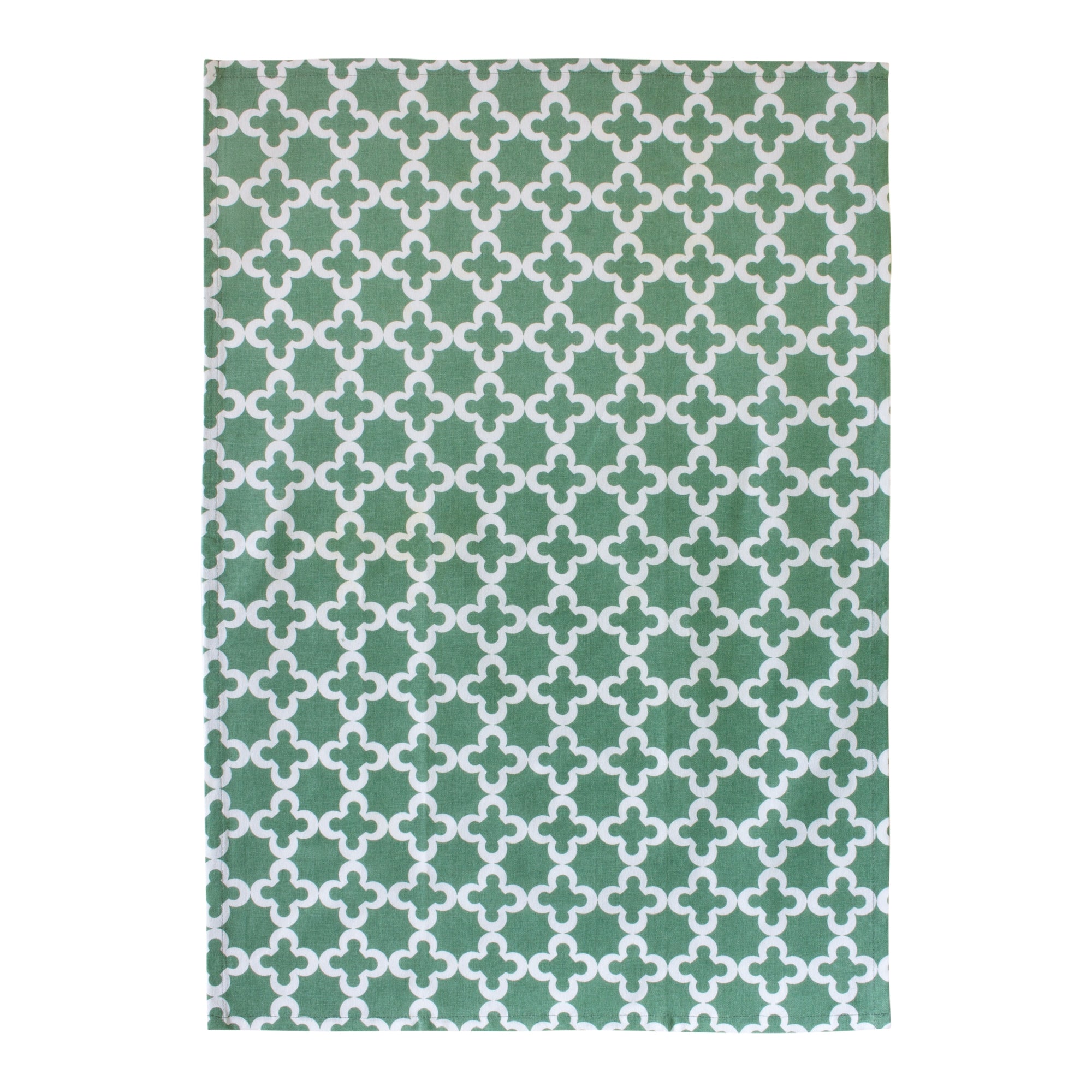 Floral Plaid Tea Towel (Set of 3)