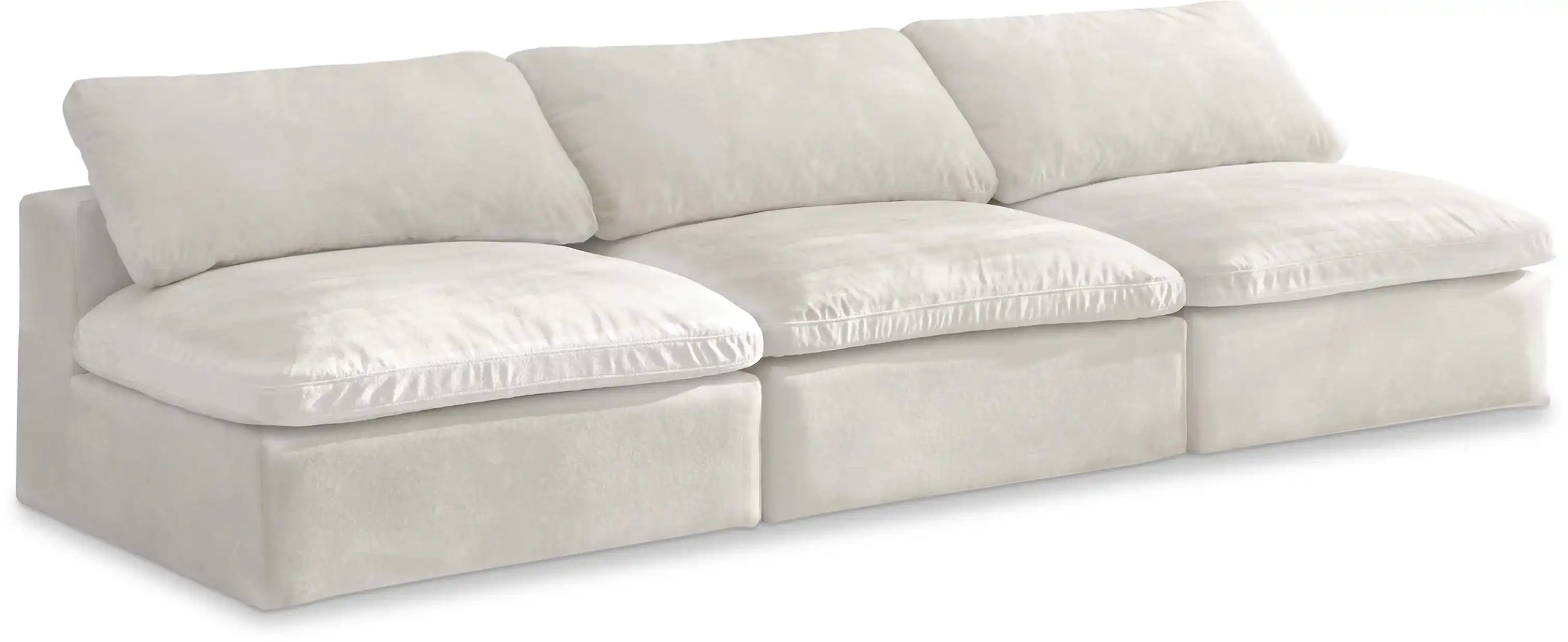 Cozy - Modular Armless 3 Seat Sofa