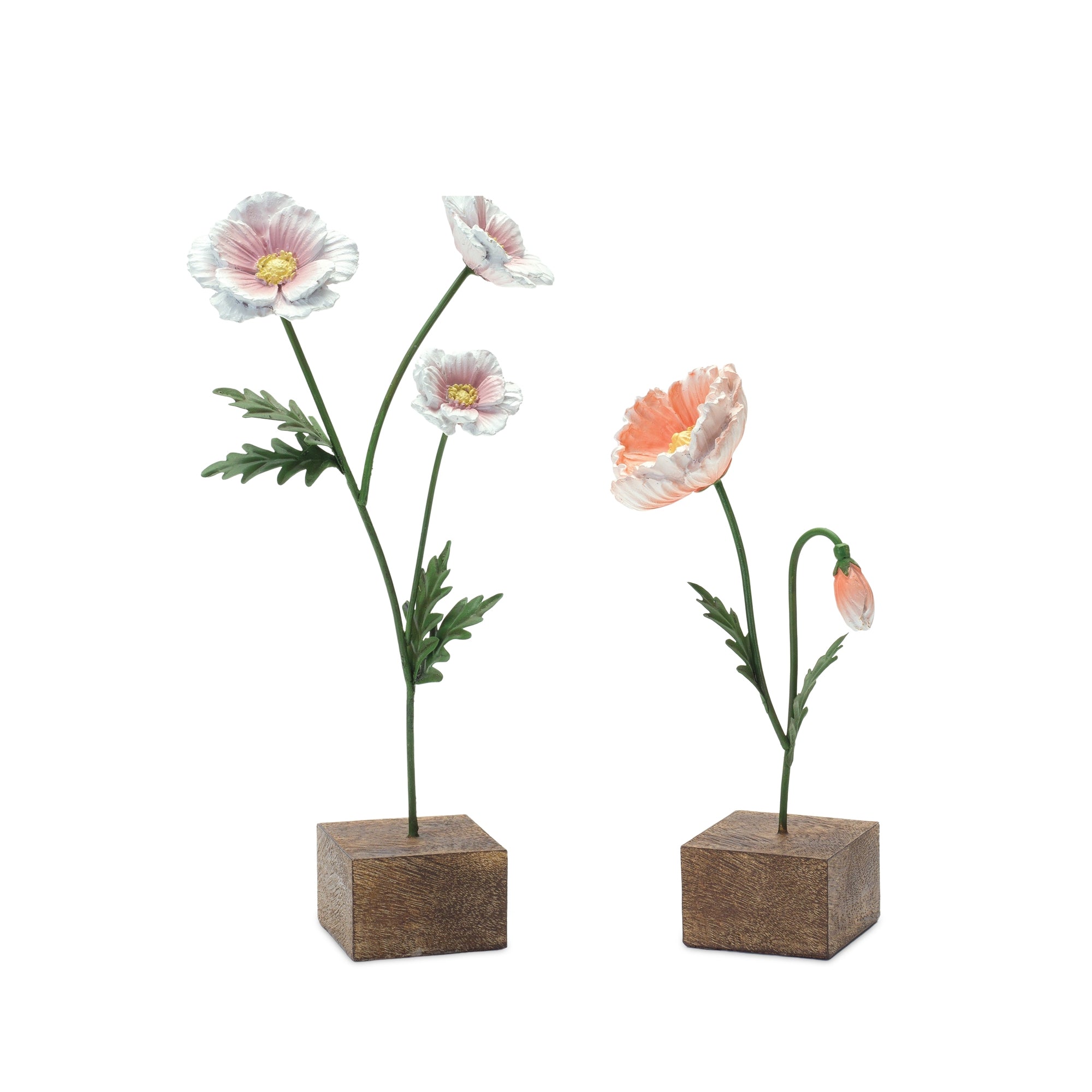 Floral-stem-décor-(set-of-4)-Artificial-Flowering-Plants