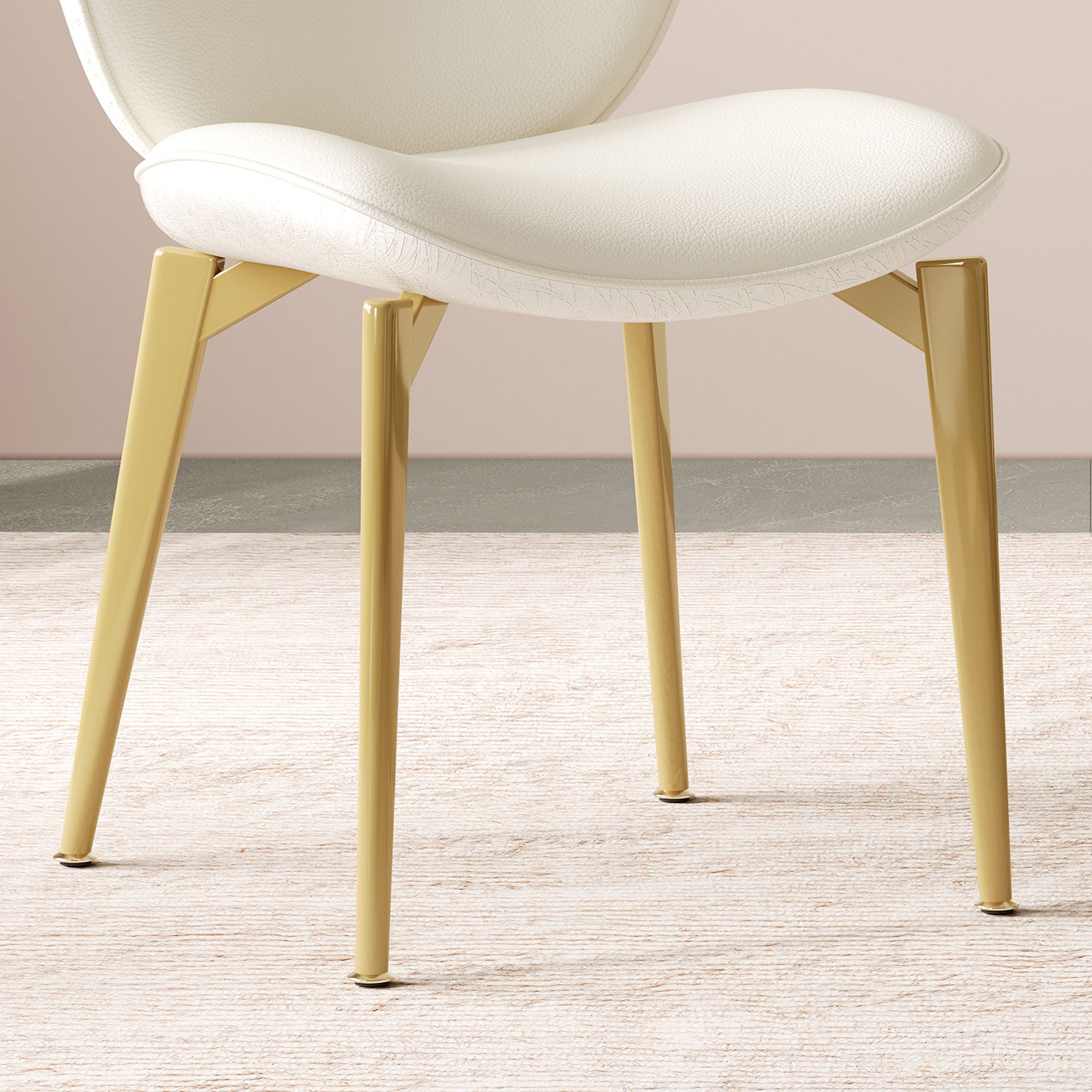 Dining Chairs (Set of 2) - Beige