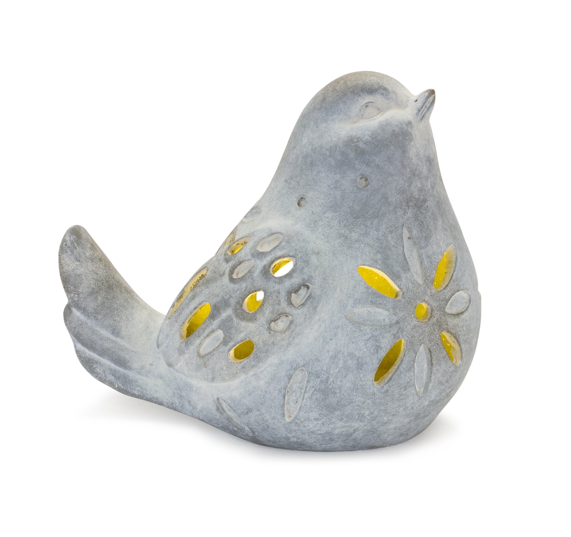 Led lighted bird figurine (set of 3)