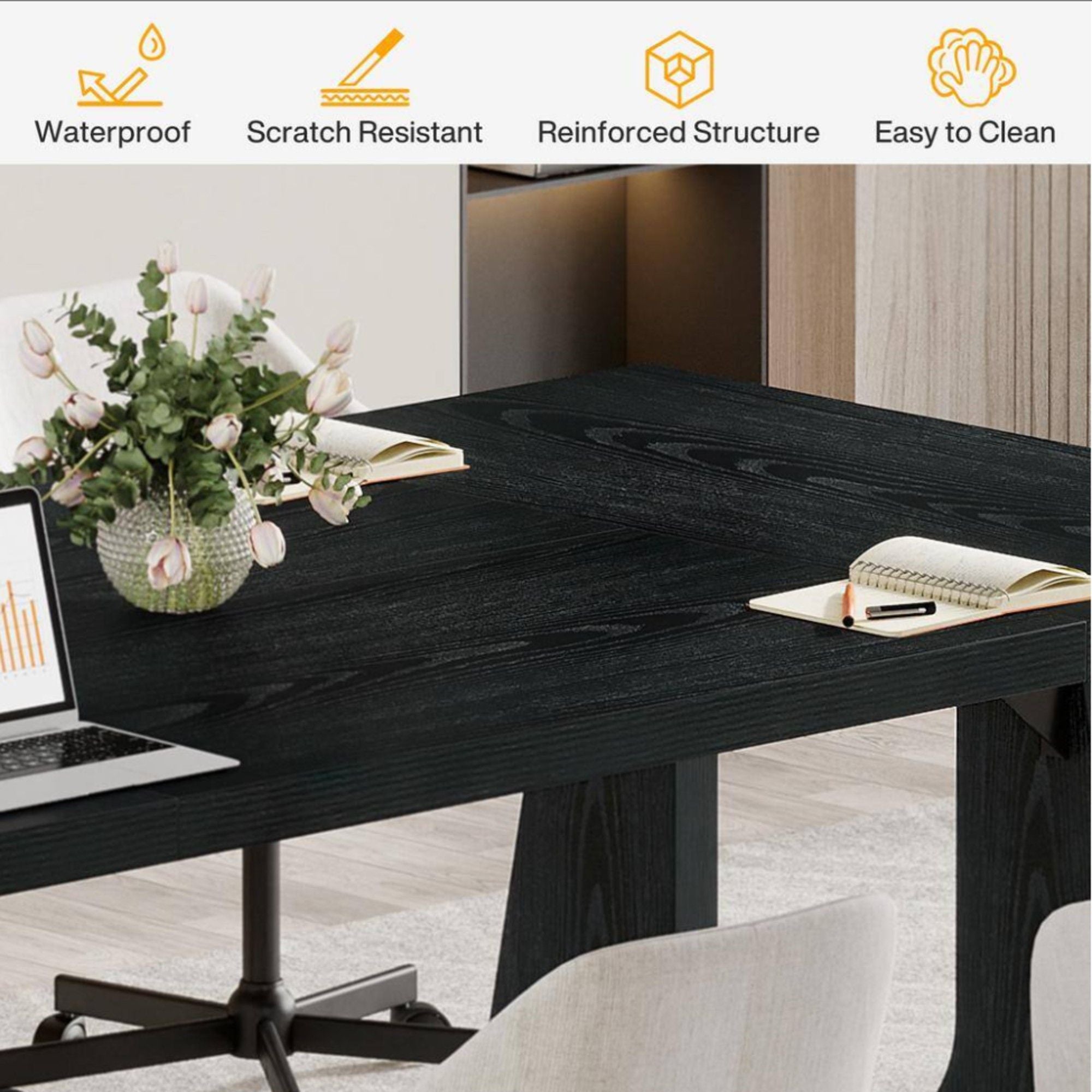 Dining Large Rectangular Kitchen & Dinner Table