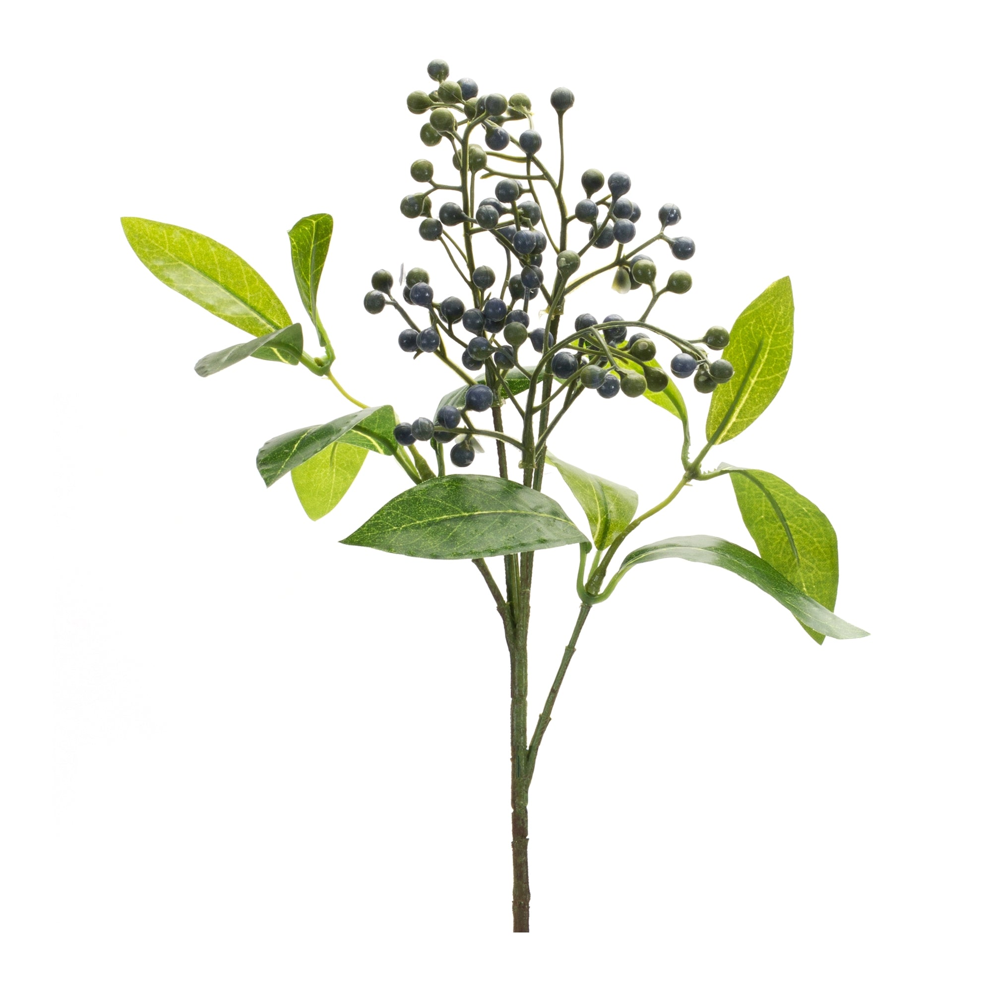Blue berry foliage spray (set of 6)