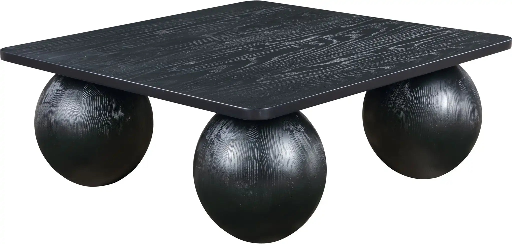 Fitch - Oak Veneer Coffee Table - 4 Legs