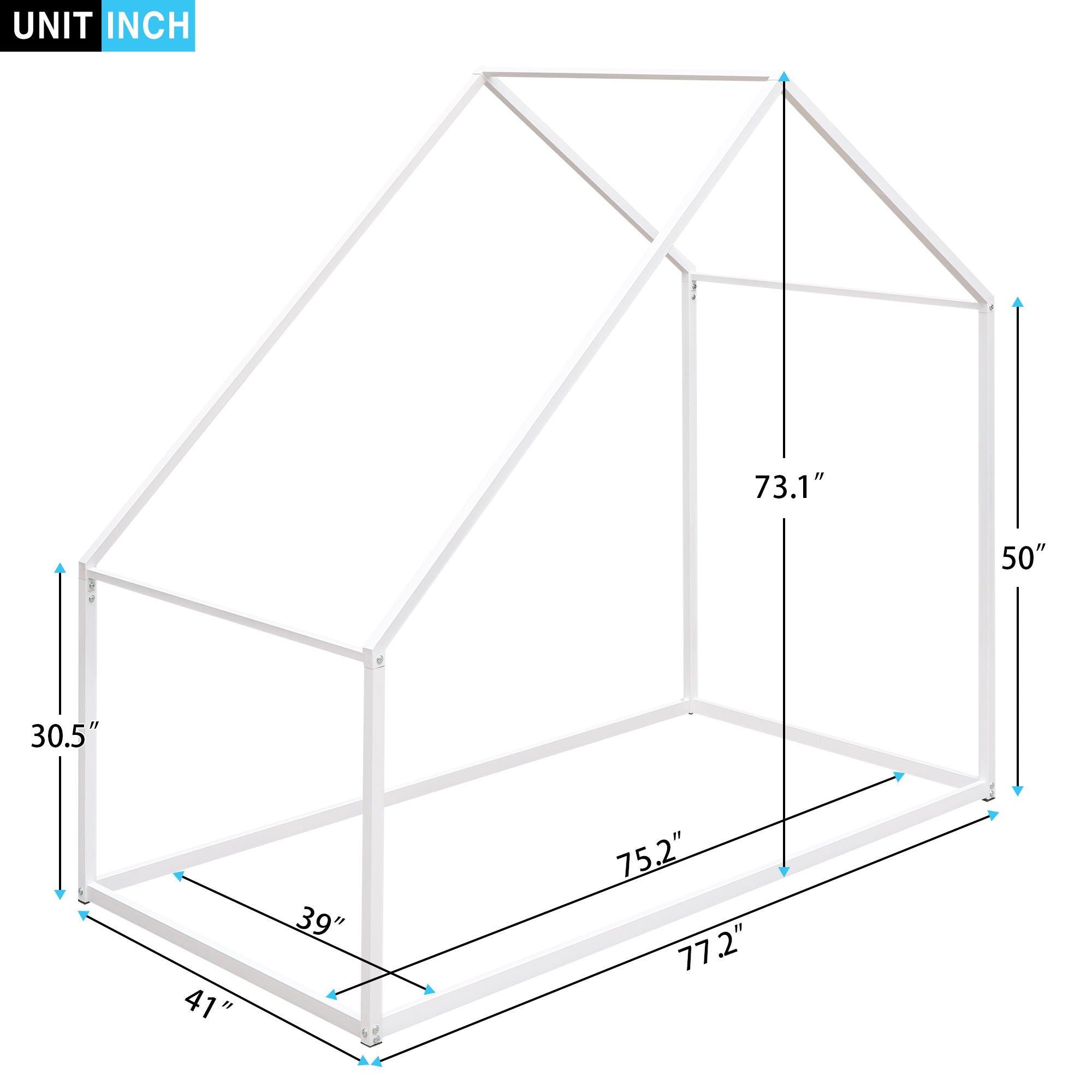 Versatile Design House Bed