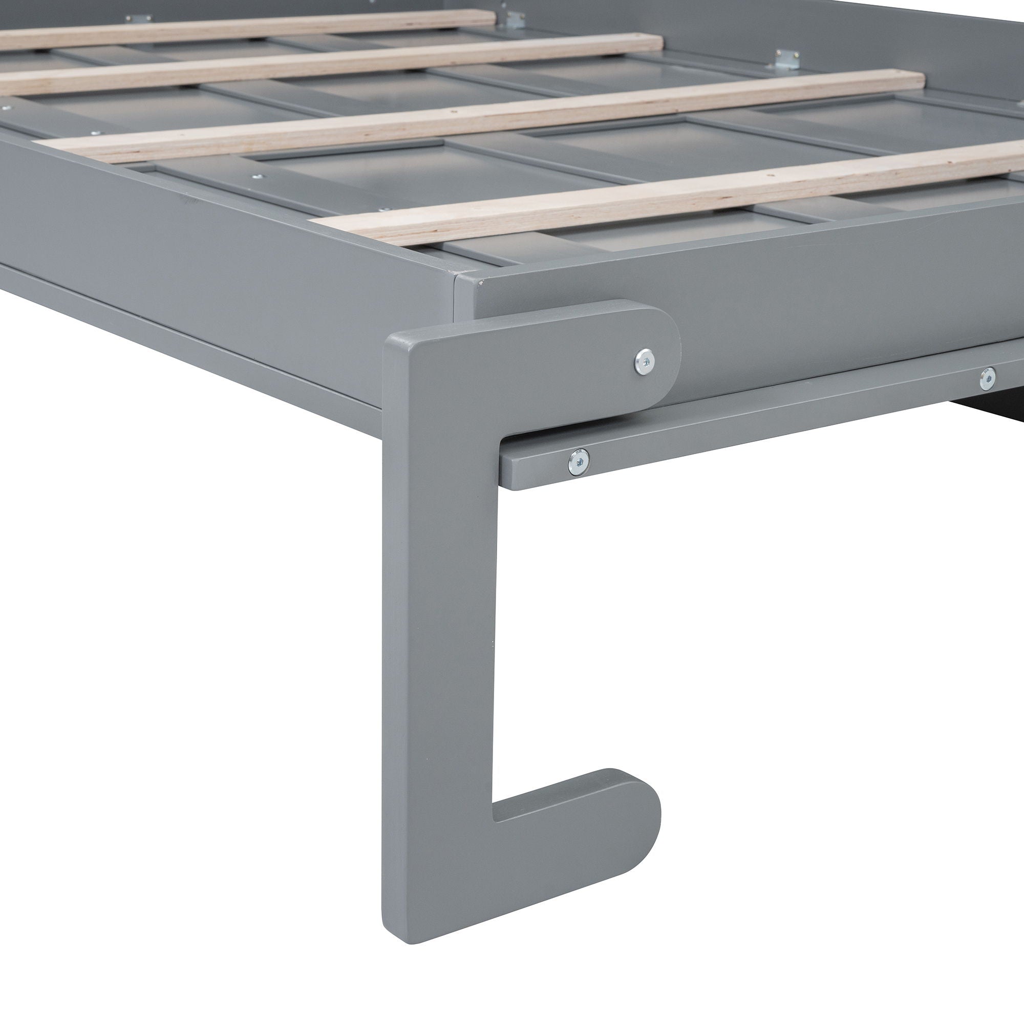 Murphy Modern Bed With Top Cabinets For Space Saving And Comfort