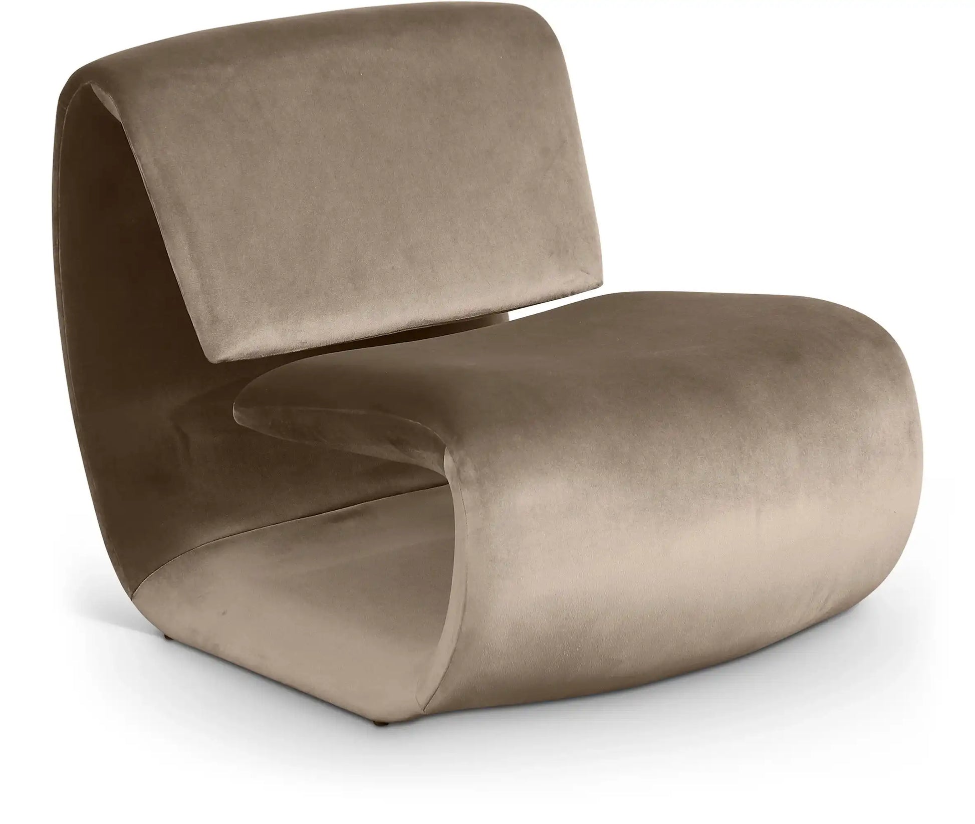Nouveau - Velvet Accent Chair - Best Buy Furniture