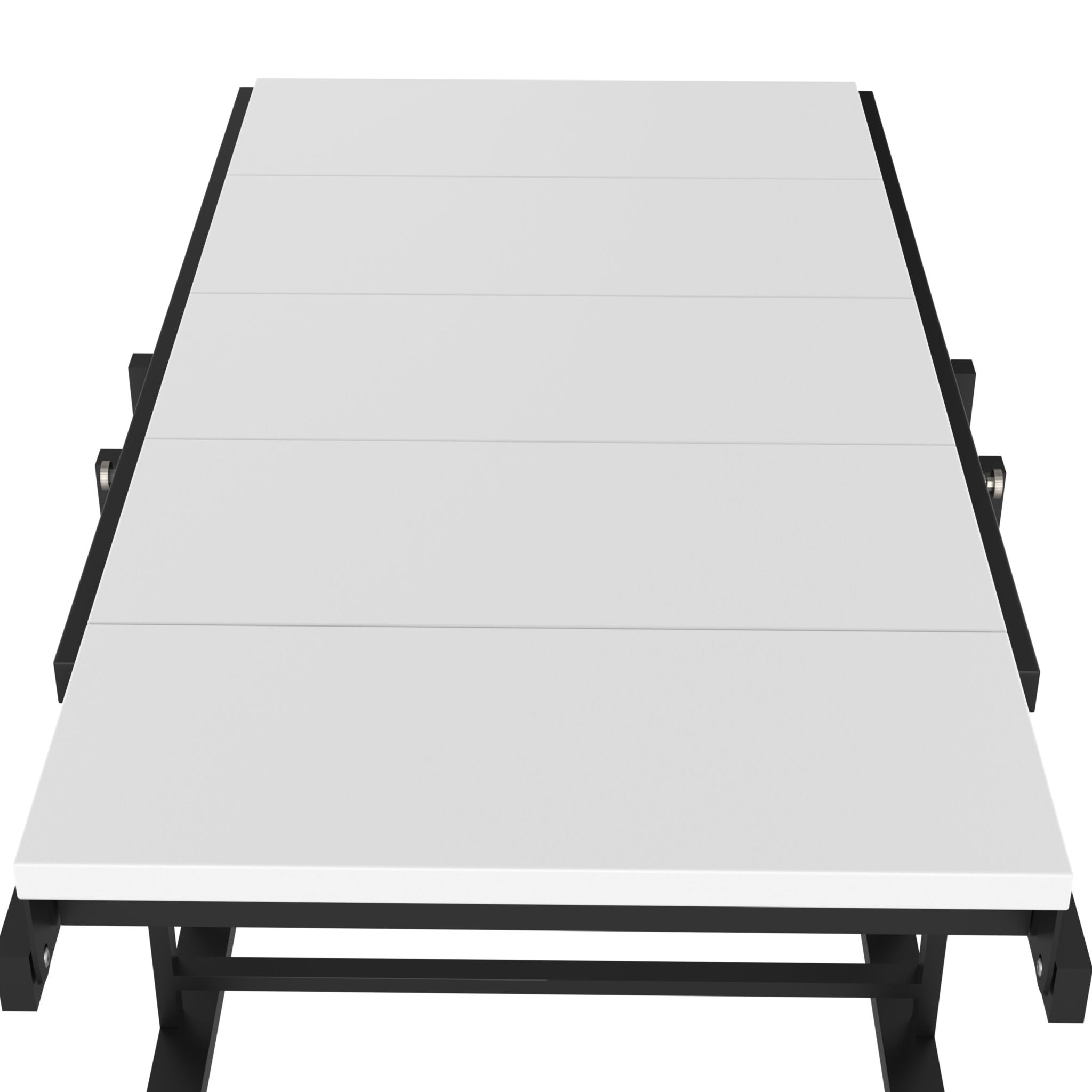 Solid Mahogany Wood Multifunction Convertible Dining Table, Free Switch Space Saving Table Shelf For Home And Studio