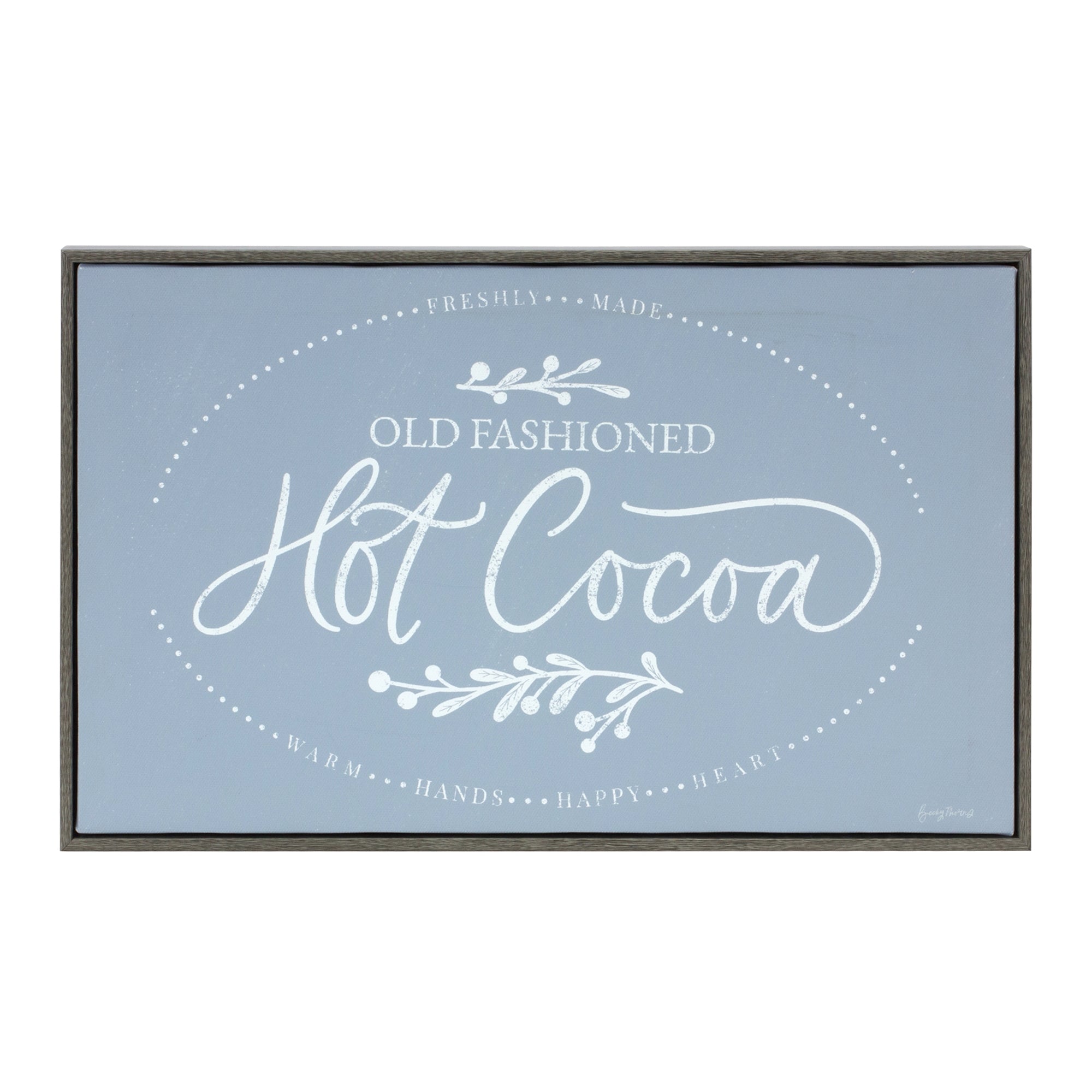 Winter Cookies and Cocoa Wall Sign (Set of 2)