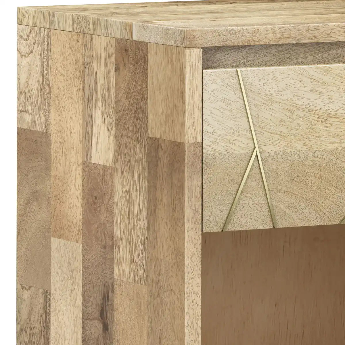Jager - Bedside Table - Natural - Best Buy Furniture