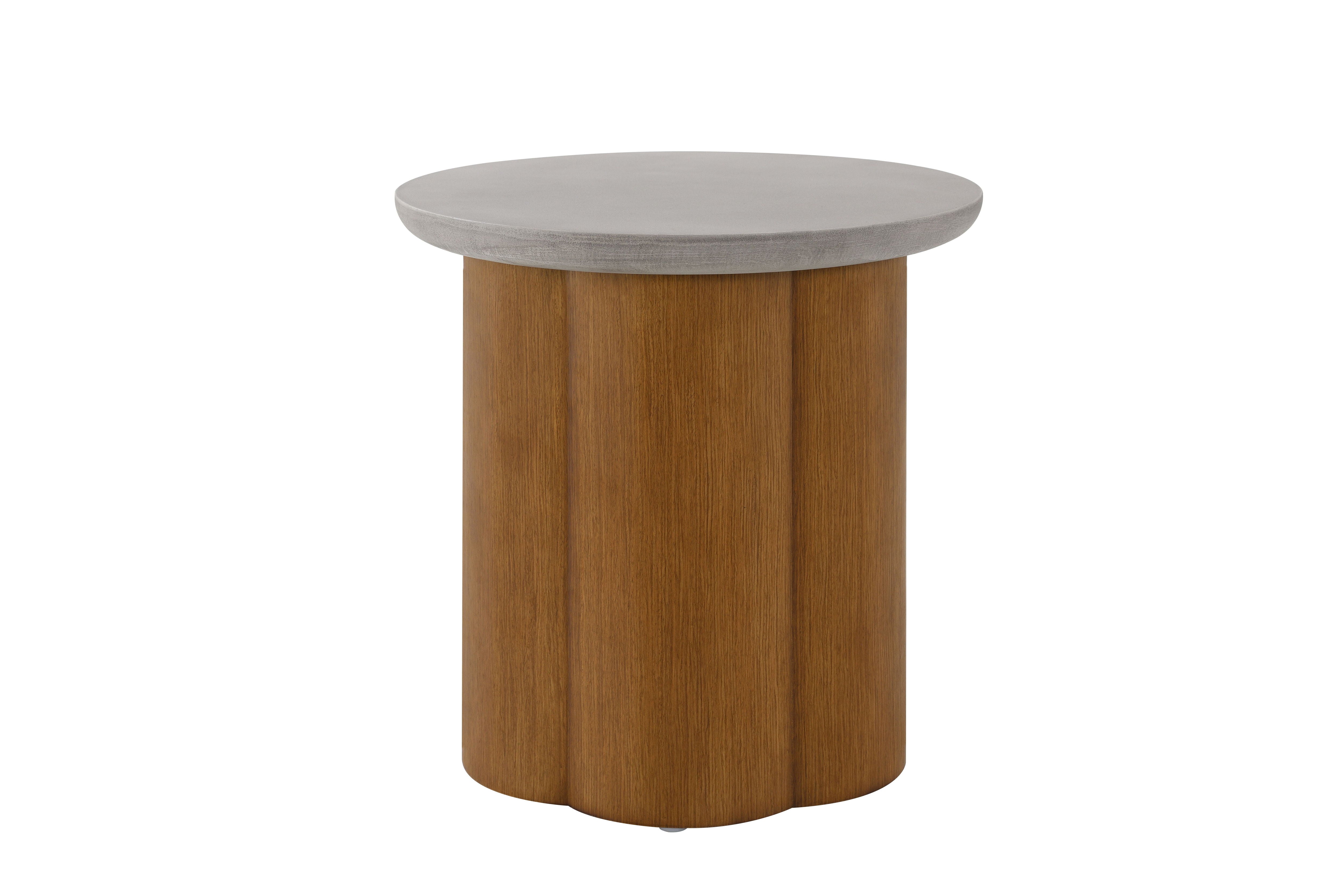 Evenlyn - Faux Concrete Top Table - Best Buy Furniture