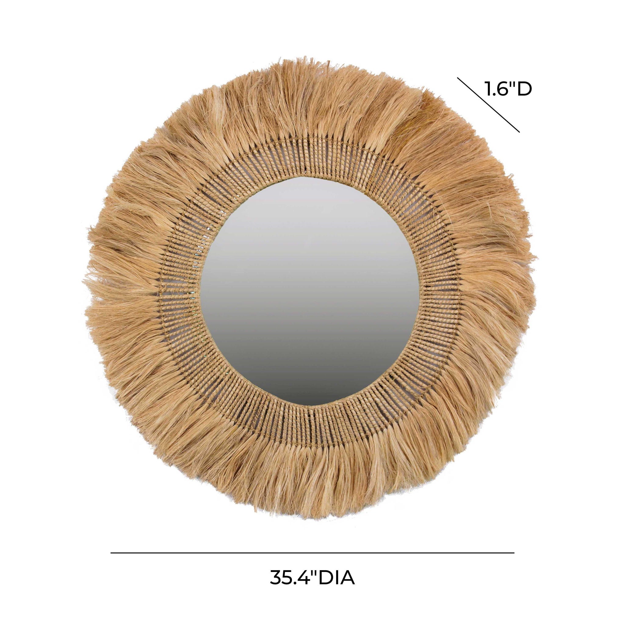 Karissa - Mirror - Light Brown