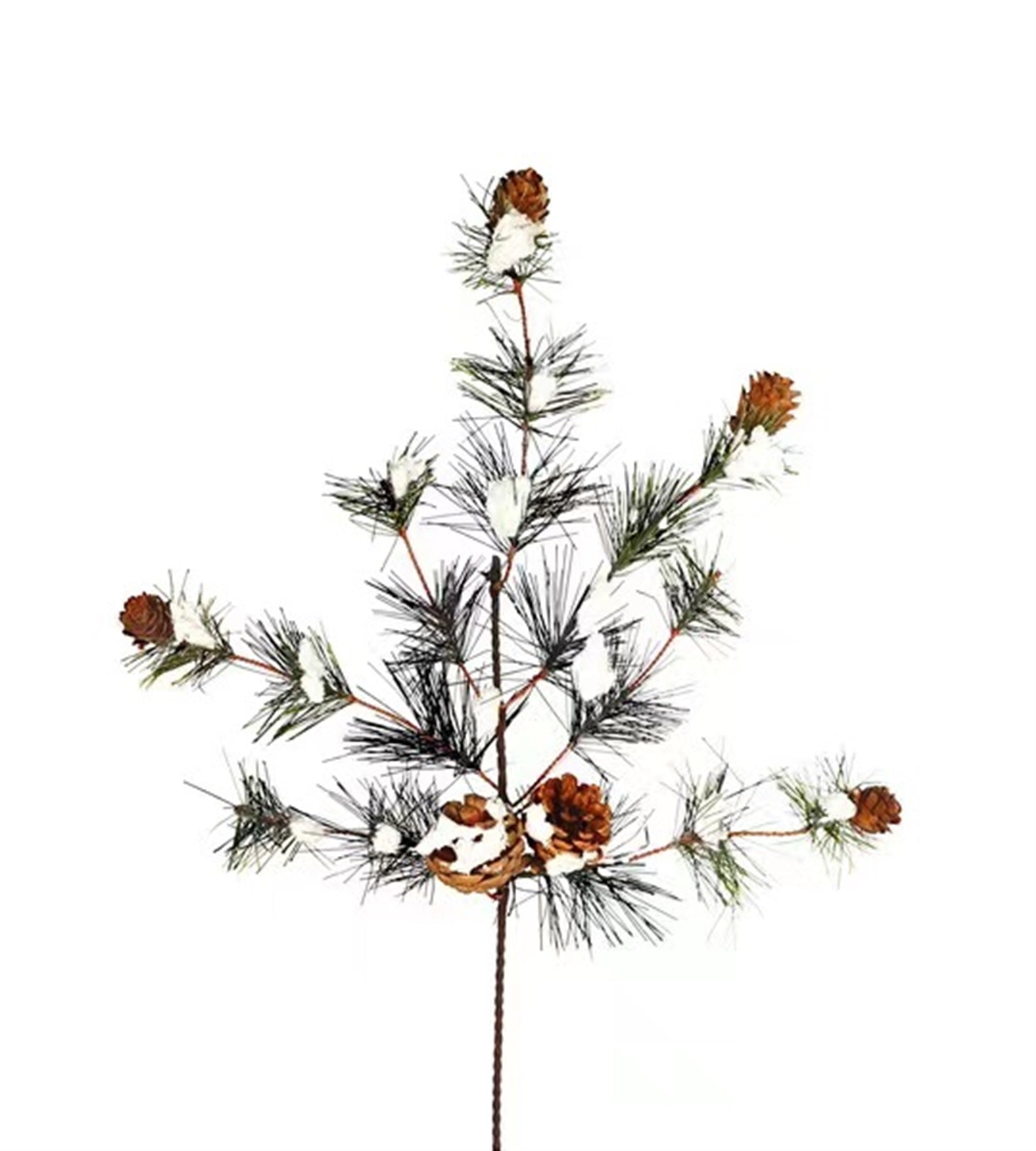 Snowy-Pine-Spray-(Set-of-6)-Christmas-Decor