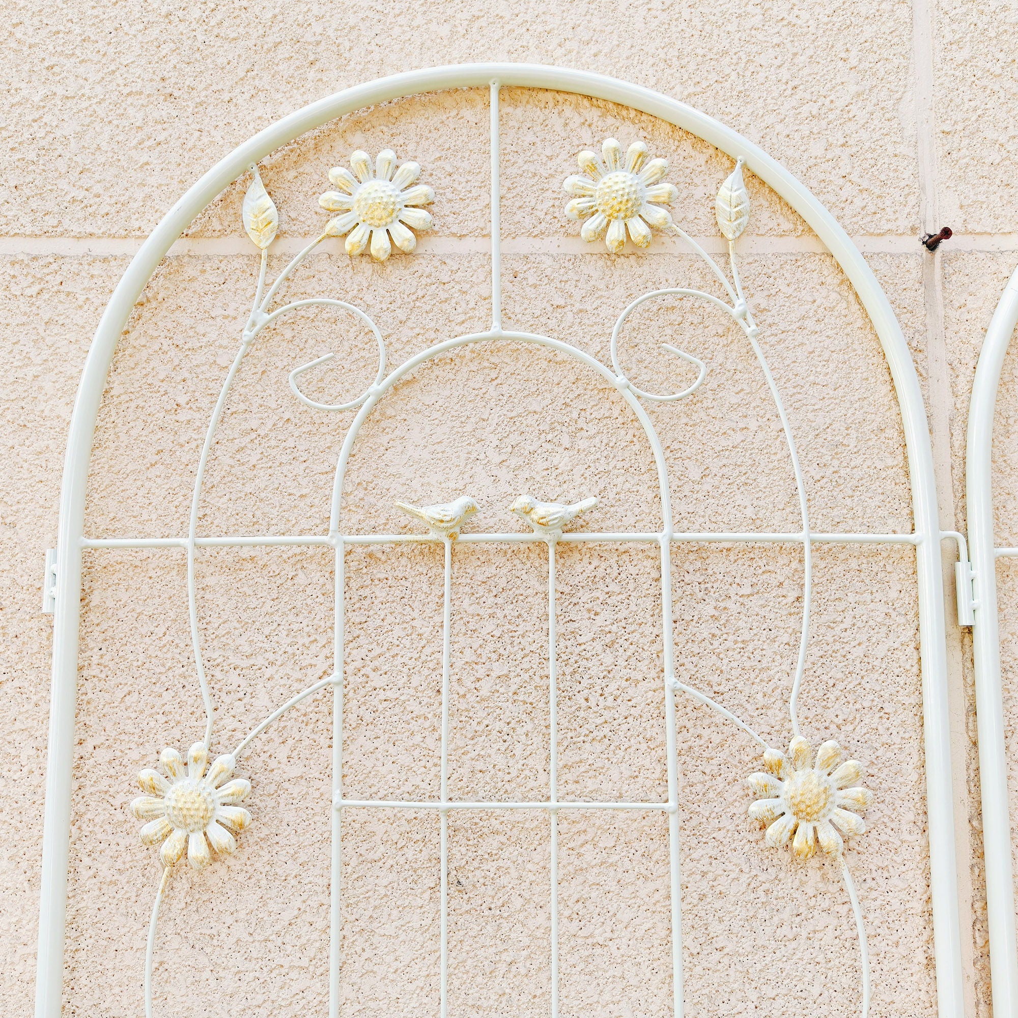 Metal Garden Trellis Rustproof Trellis For Climbing Plant Outdoor Flower Support