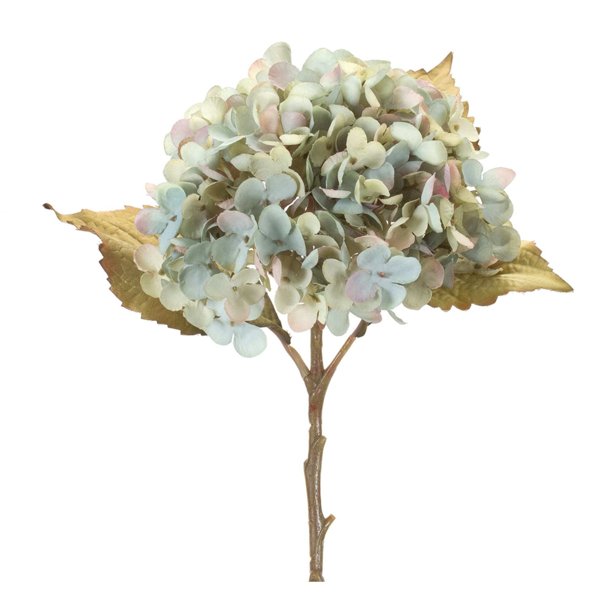 Hydrangea-Stem-(Set-of-6)-Artificial-Flowering-Plants