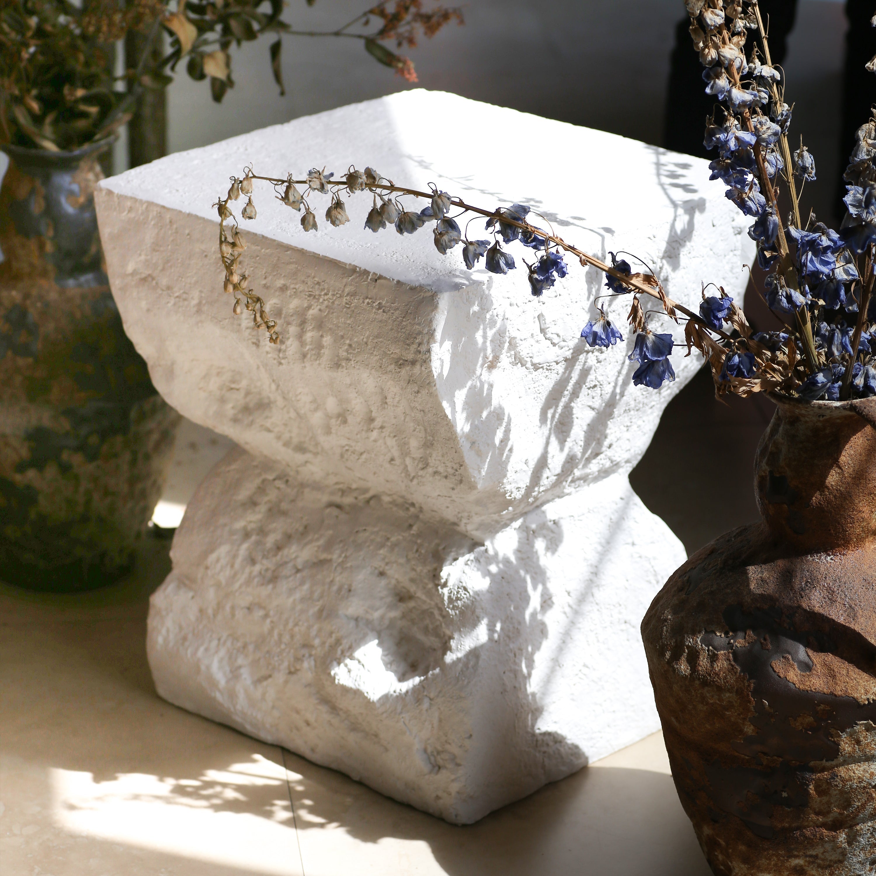 Cleo Outdoor Patio Modern Minimalist MGO Side Table