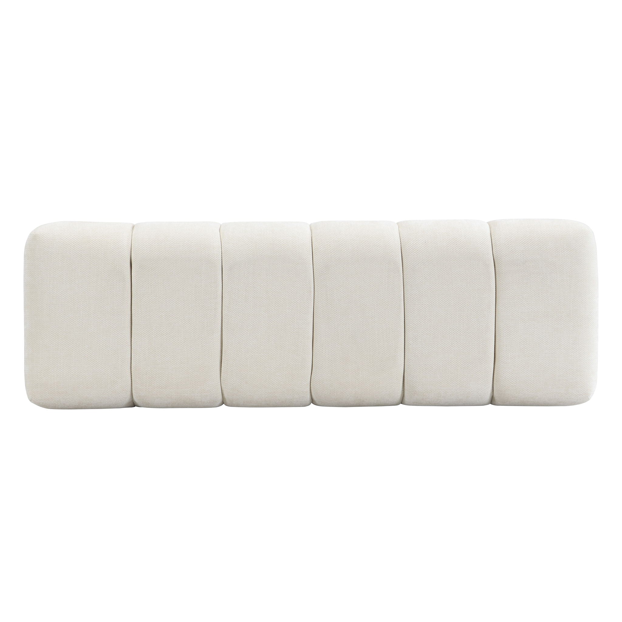 Upholstered Entryway Bench Ottoman