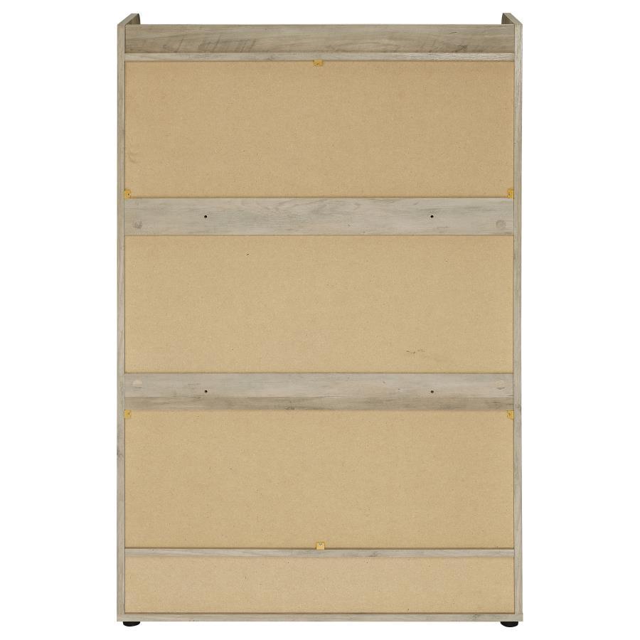Denia - 3-Tier Engineered Wood Shoe Cabinet