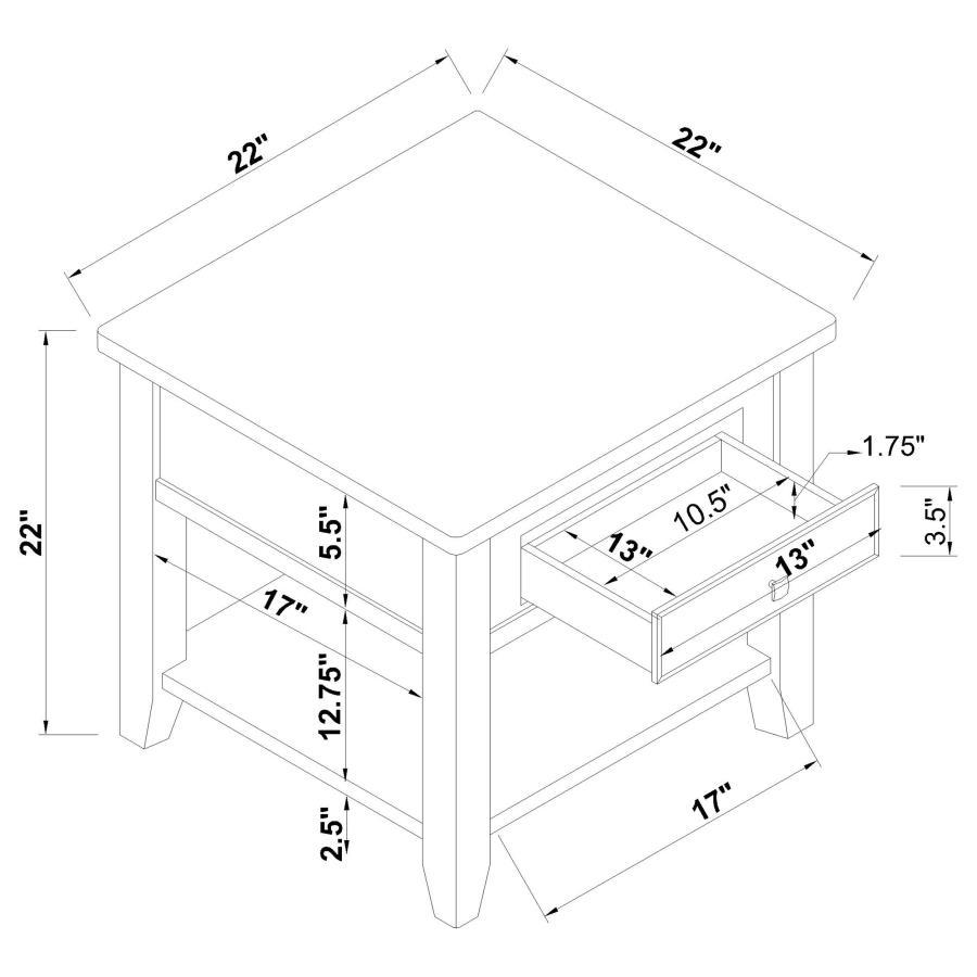 Bradford - Lift Top Coffee Table Set