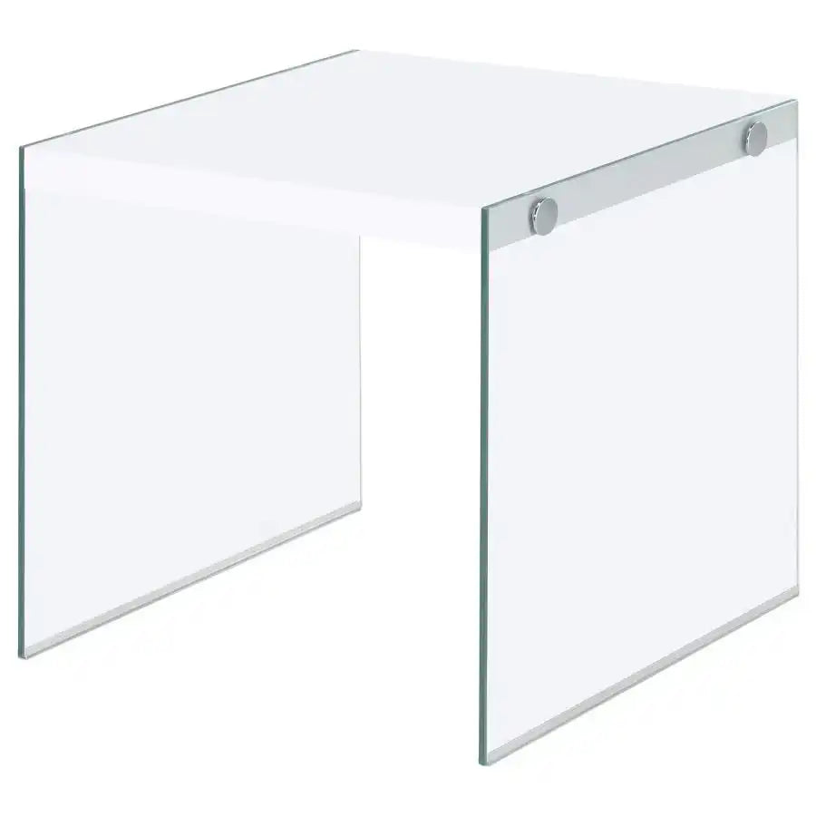 Opal - Rectangular Glass Frame Table