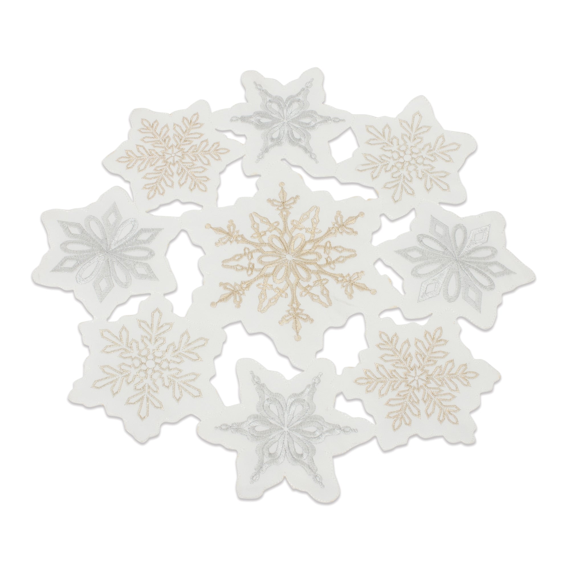 Embroidered-Snowflake-Doily-(Set-of-3)-Table-Runners