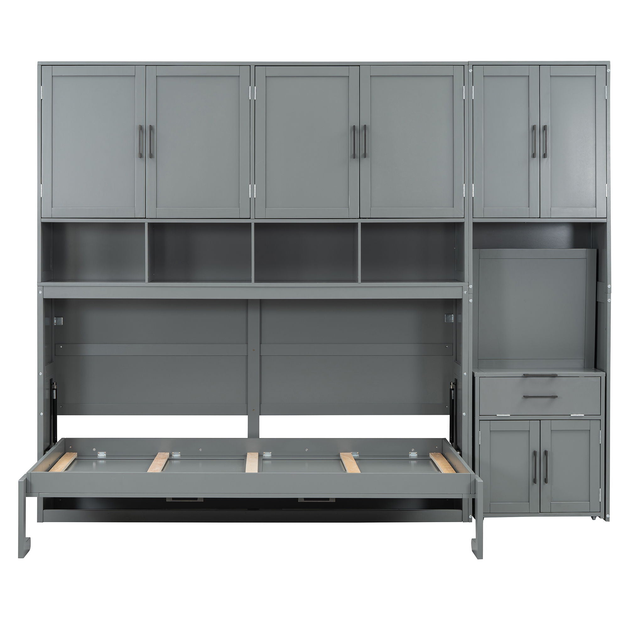 Murphy Wall Bed With Closet, Drawers & Desk