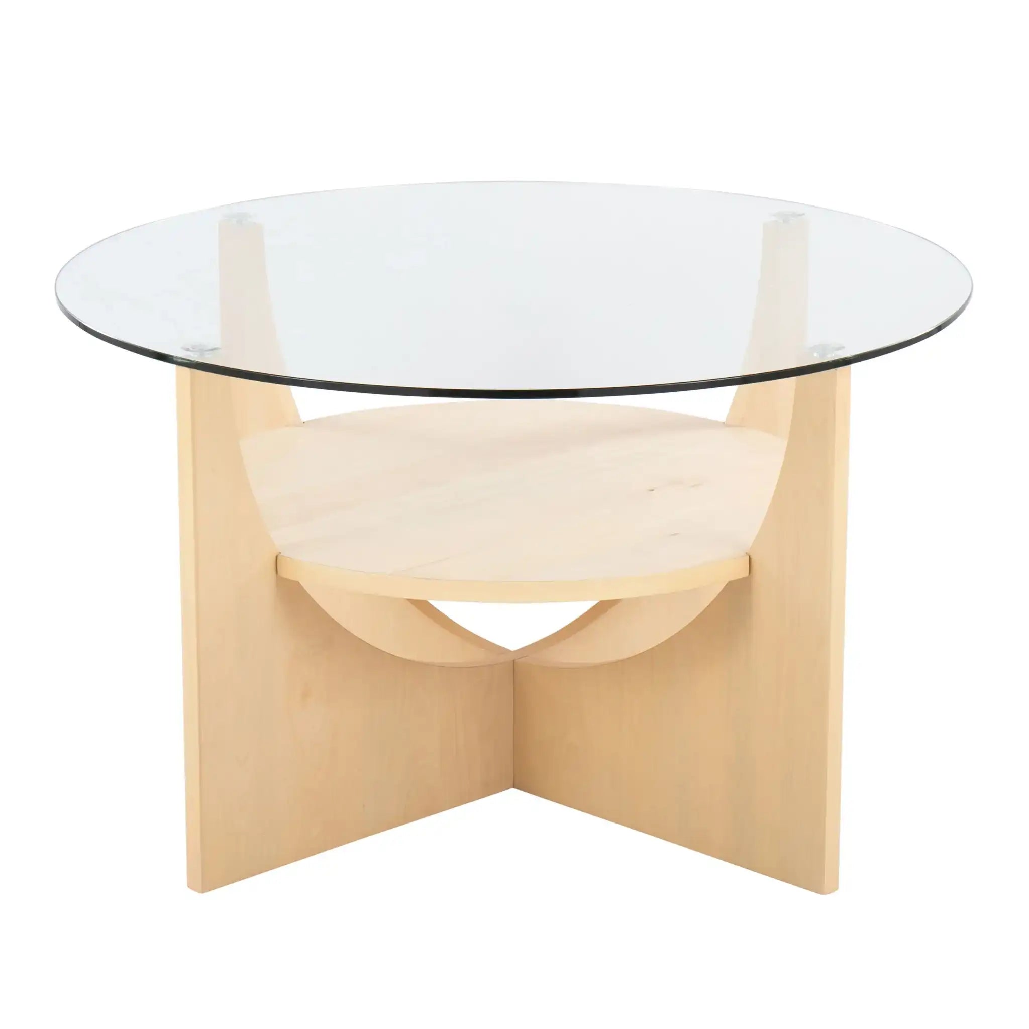 U - Shaped Contemporary Coffee Table