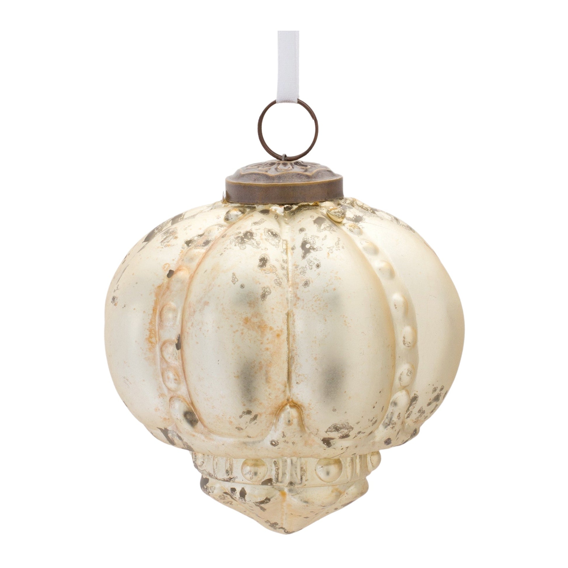 Distressed-Gold-Glass-Ornament-(Set-of-6)-Christmas-Ornaments