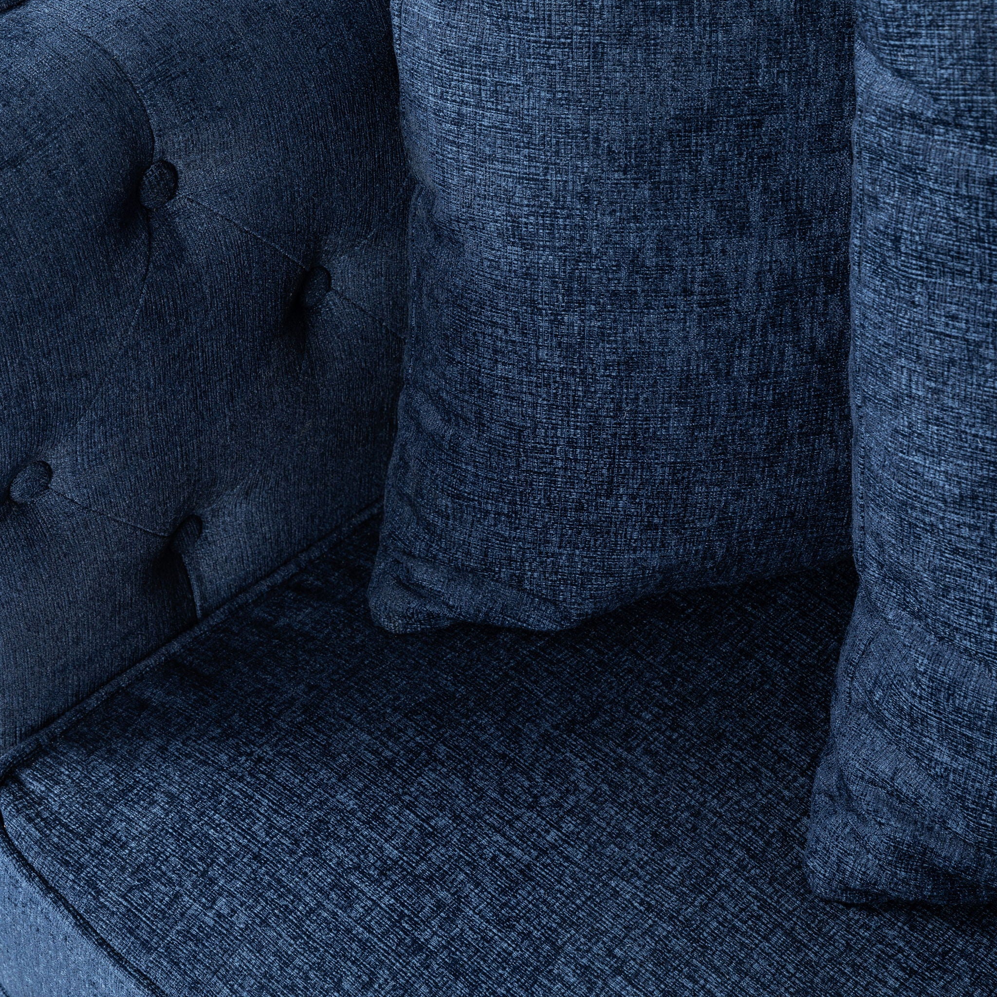 Retro Modern Loveseat With Button Tufted Upholstery