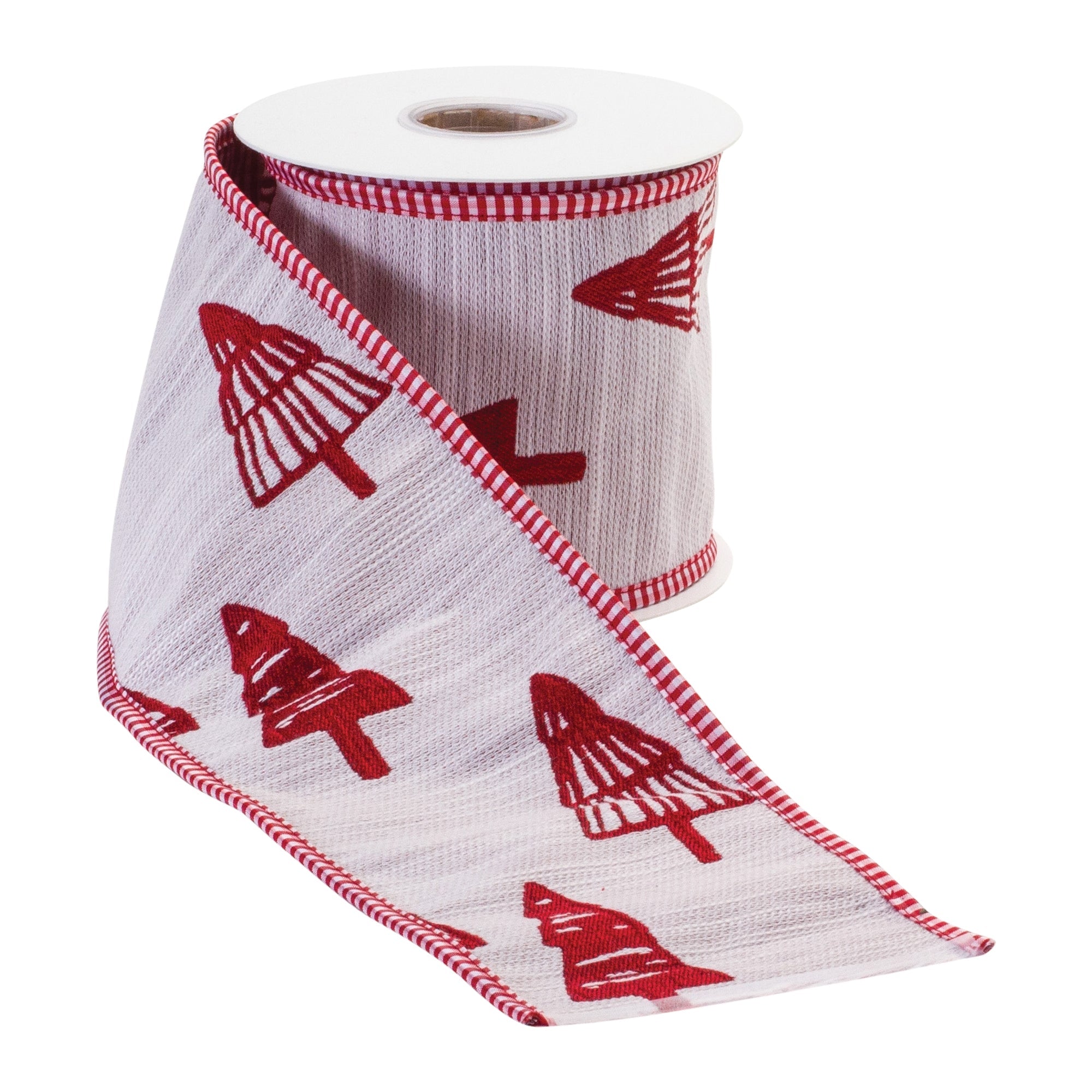 Traditional Holiday Tree Ribbon 4" x 5 yds.