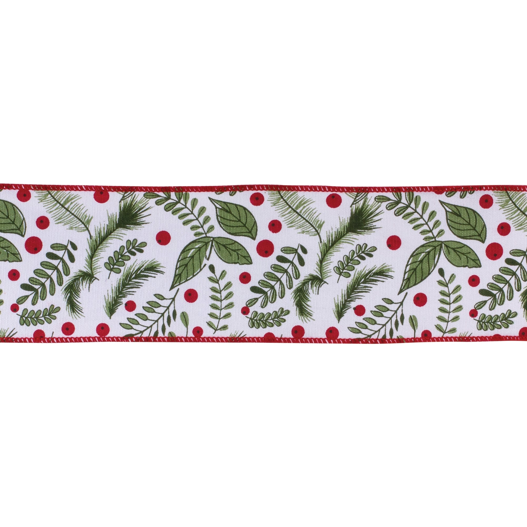 Holiday Foliage Ribbon 4" x 10 yds.