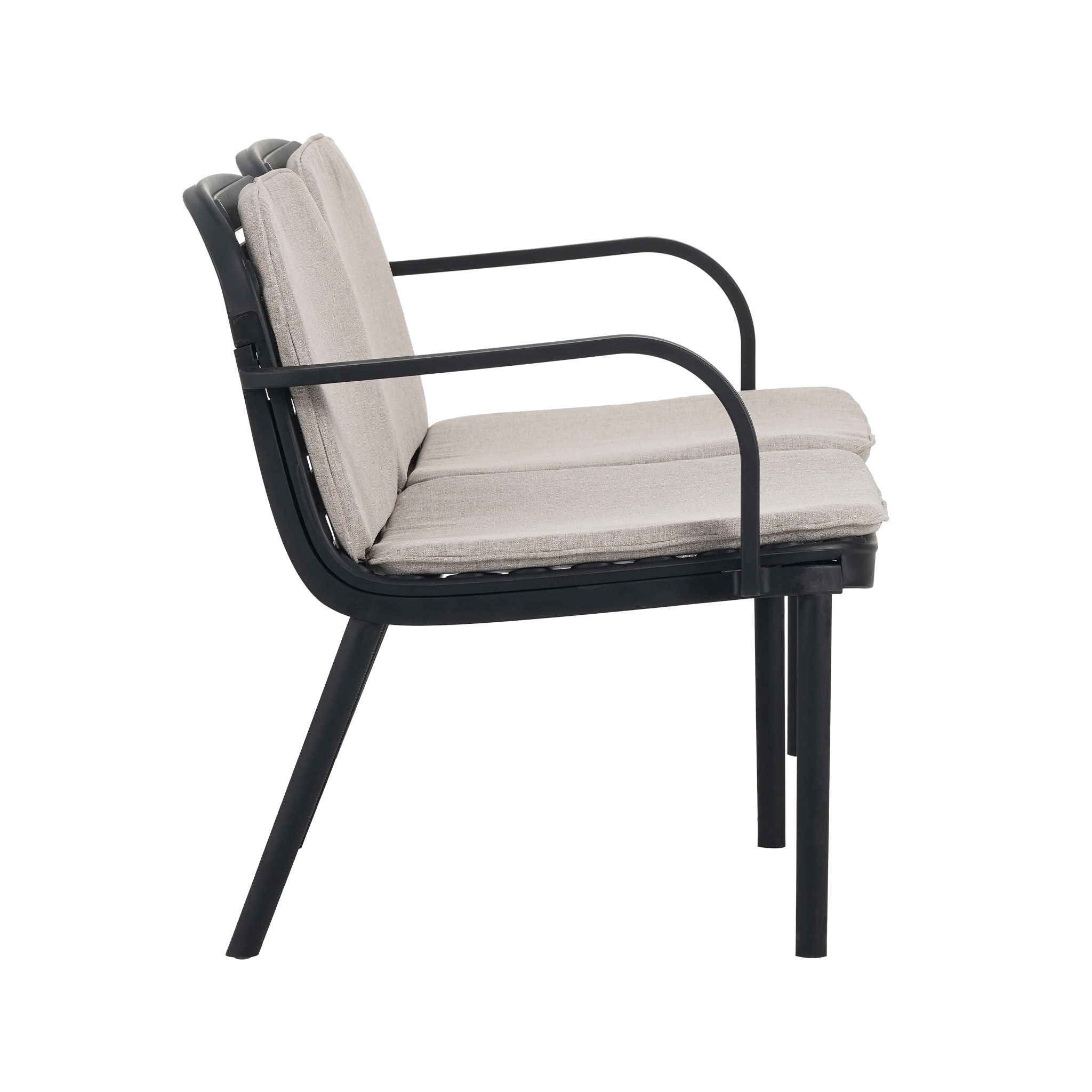 Luna - Outdoor Patio 3 Pieces Chat Set