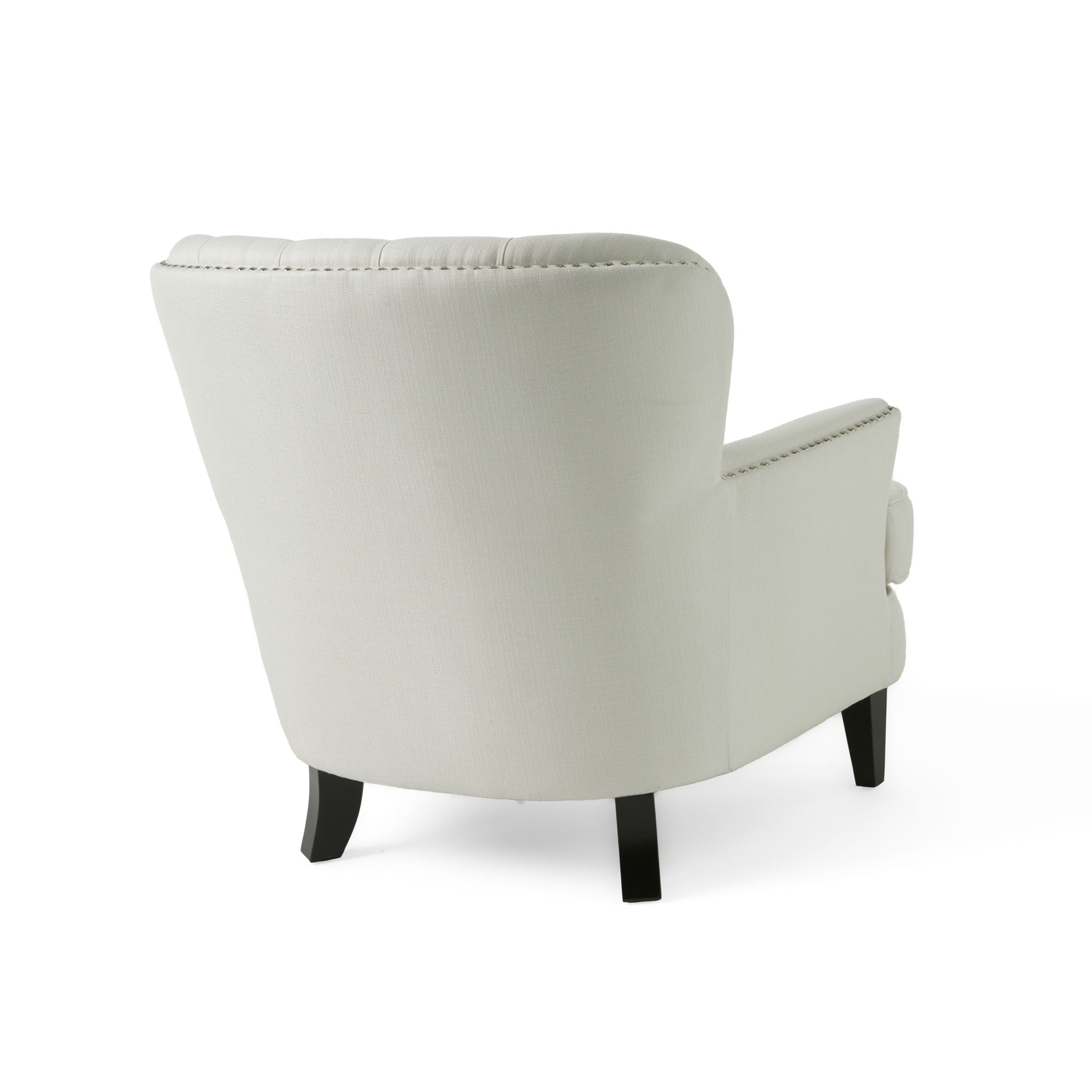 Accent Reading Chair For Living Room Bedroom - Ivory