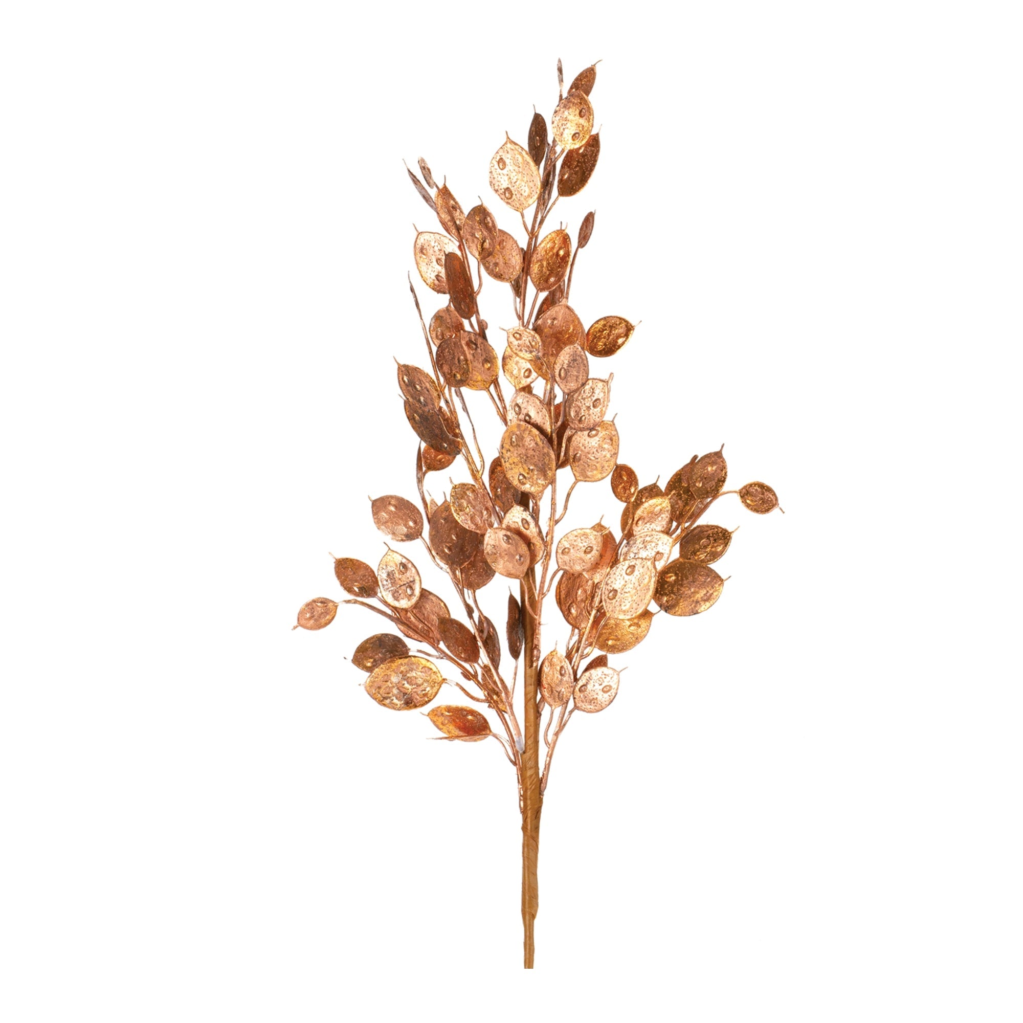 Metallic-Silver-Dollar-Bush-(Set-of-6)-Christmas-Decor