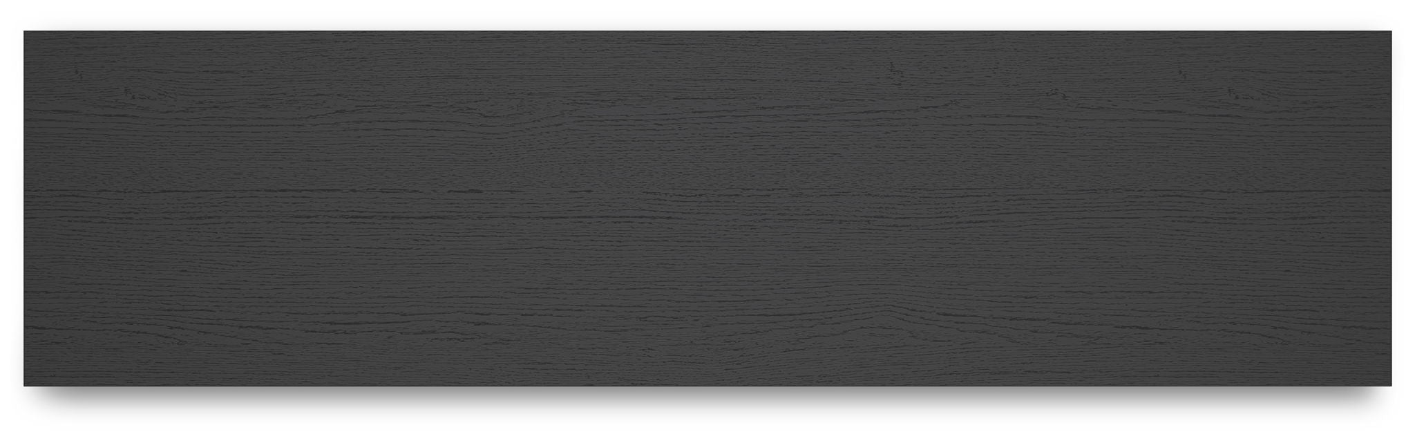 Cayberry - Black - TV Stand With Fireplace