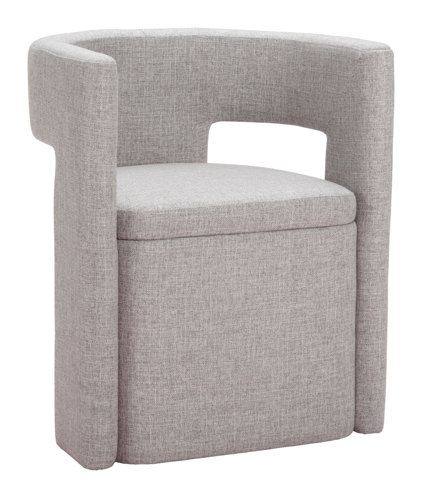 Papua - Dining Chair - Gray