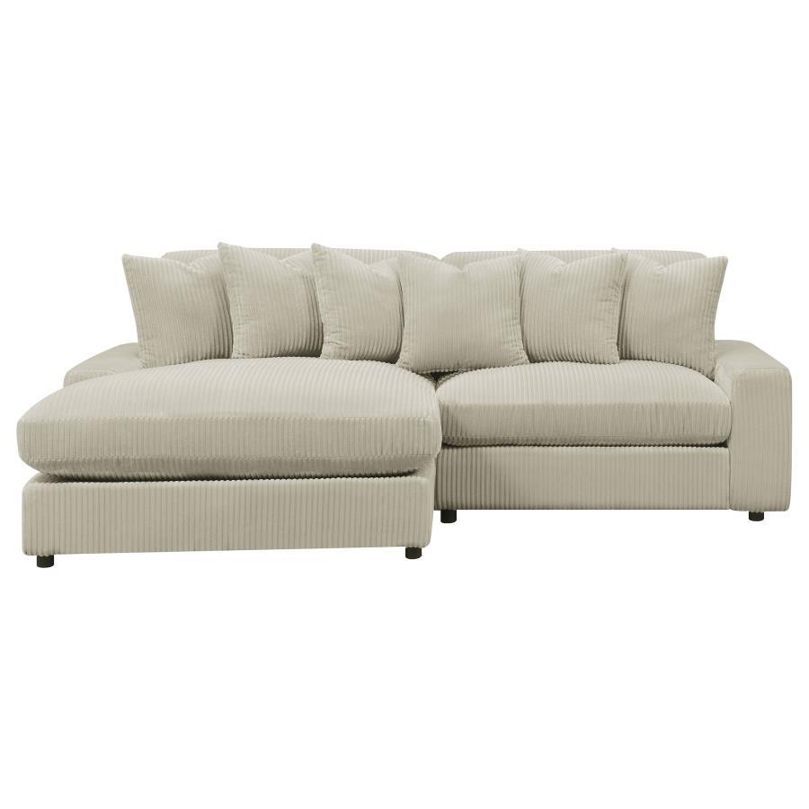 Blaine - Upholstered Reversible Chaise Sectional Sofa - Best Buy Furniture