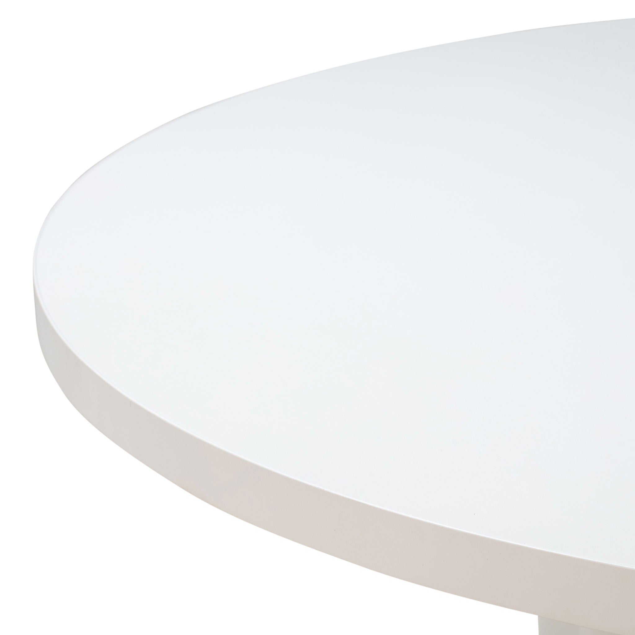 Kali - Round Dining Table - White