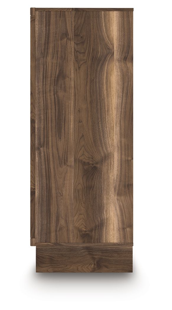 Chirason - Five Drawer Wide Chest - Brown - Best Buy Furniture