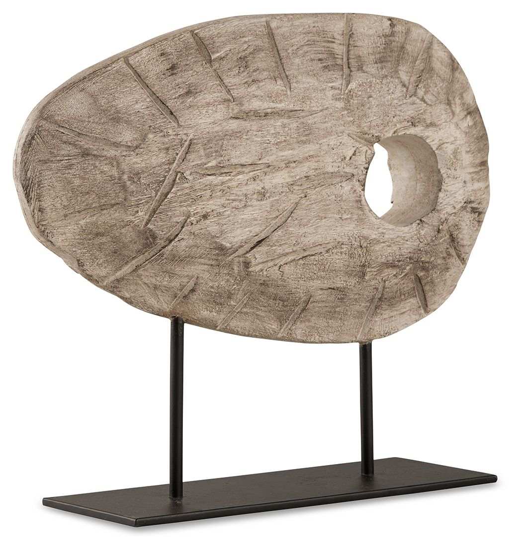 Dashburn - Sculpture - Antique White / Black - Best Buy Furniture